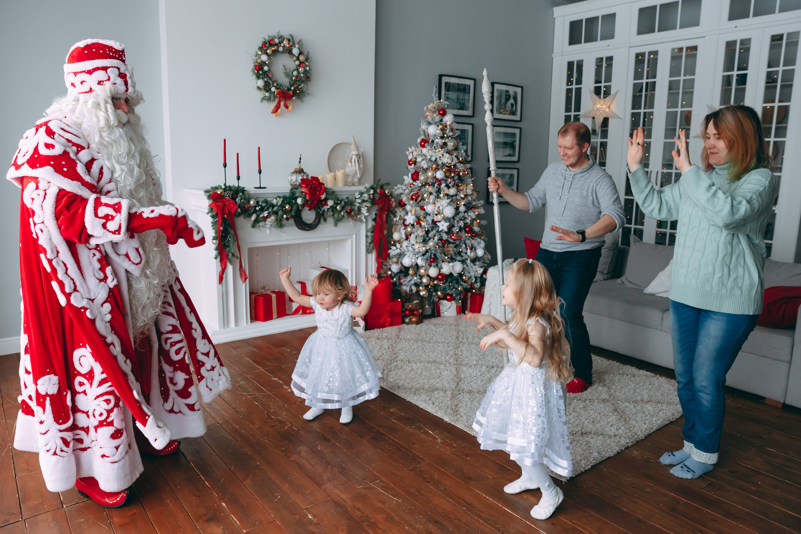 ФОТОДЕНЬ С ДЕДОМ МОРОЗОМ. Семейный фотограф в Санкт-Петербурге Алиса Мохова