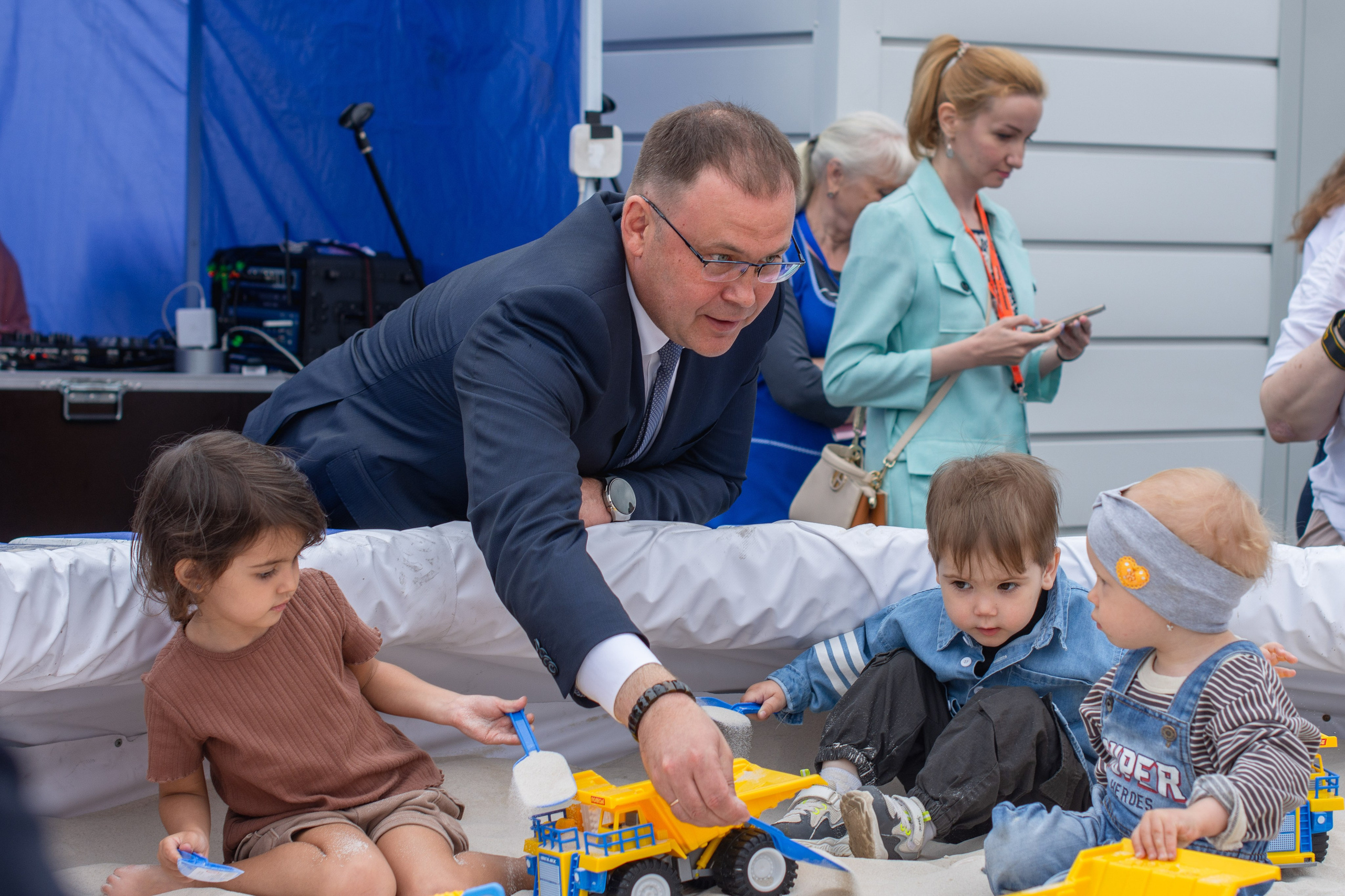 Губернатор на Кузбасской Ярмарке