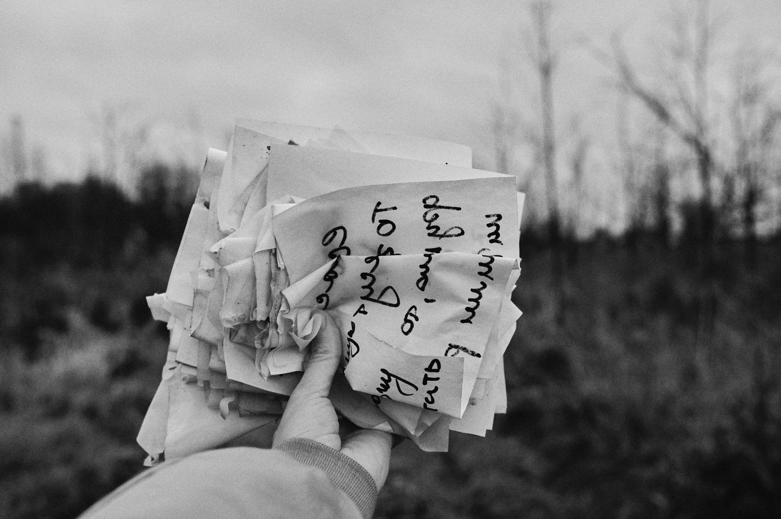 Перформанс «Лес мыслей». Коммерческий фотограф в Казани Ксения Добролюбова