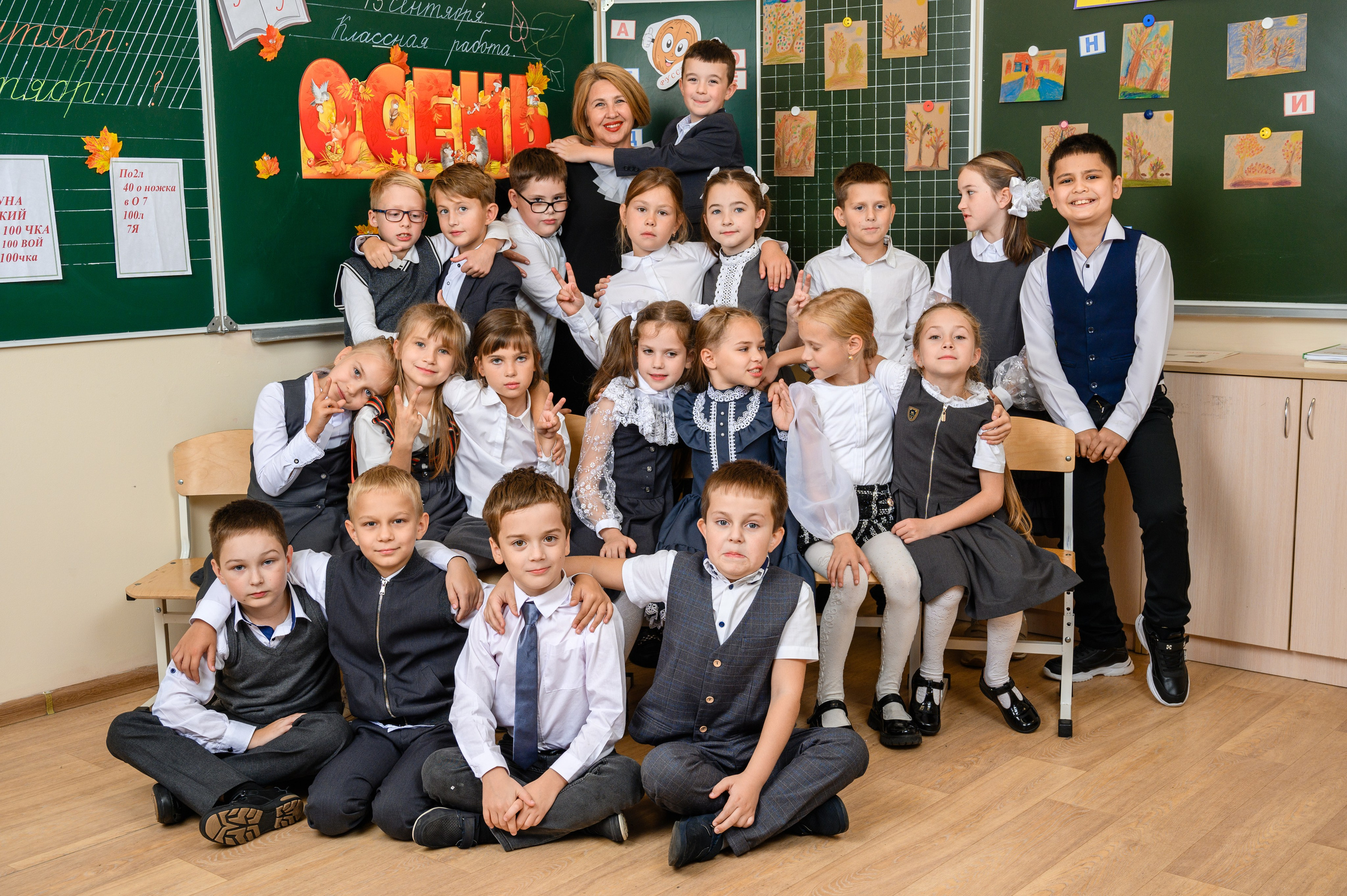 Съёмка в школе/саду без печати. Семейный, детский и newborn фотограф в г. Дмитров Марина Русакевич