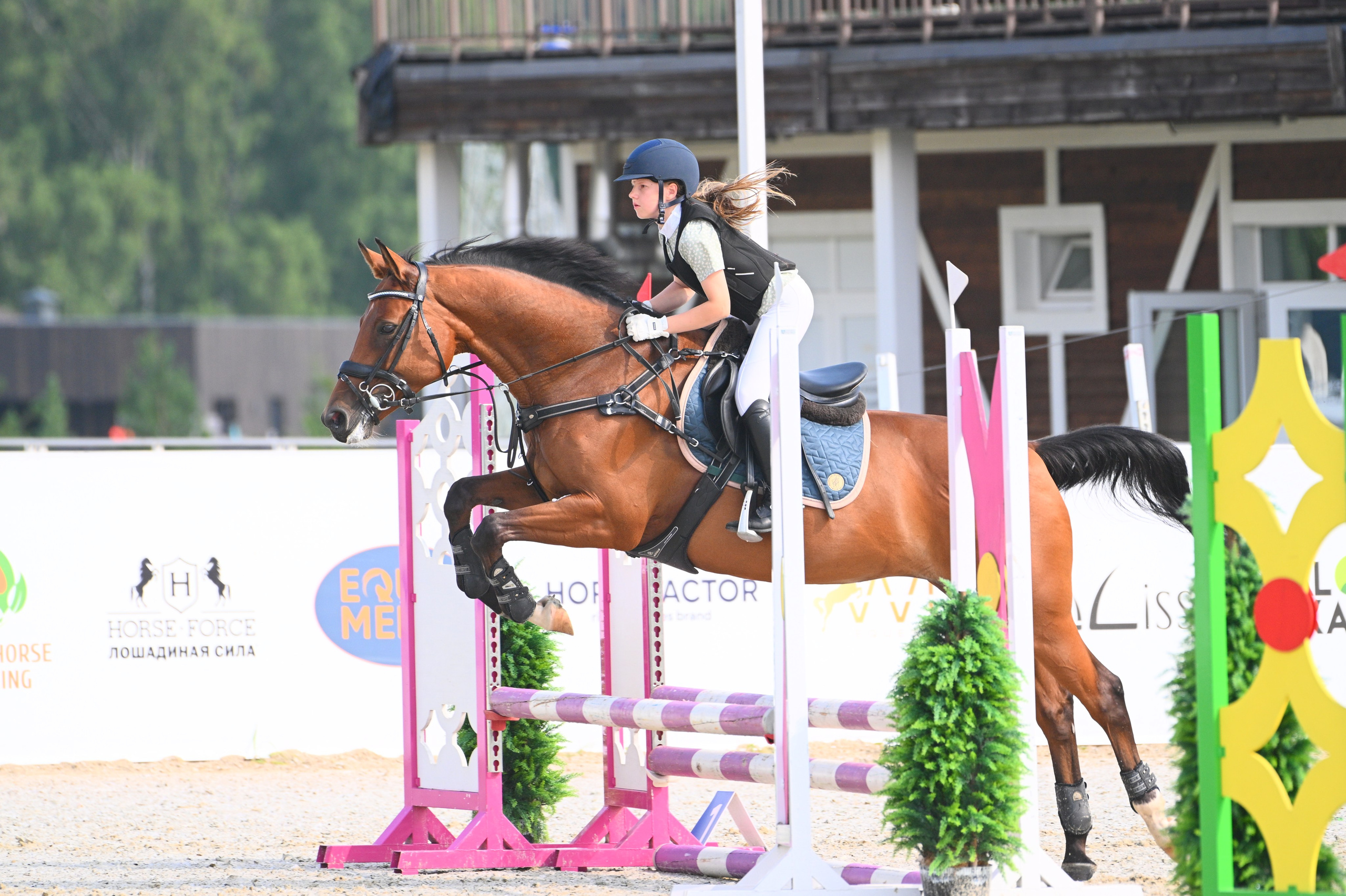 КСК Horseka, Чемпионат Росии+Молодые+Клубные, 30 июля — 3 августа,. ТУРНИРНАЯ КОННАЯ ФОТОГРАФИЯ, Руднева Ольга и Евгений Адеев