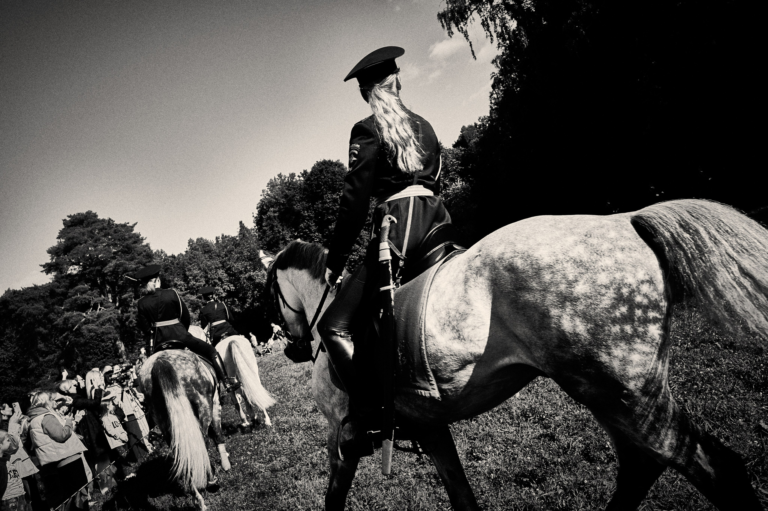 Репортаж с выступления конной полиции. Фотограф в Москве Анастасия Баева
