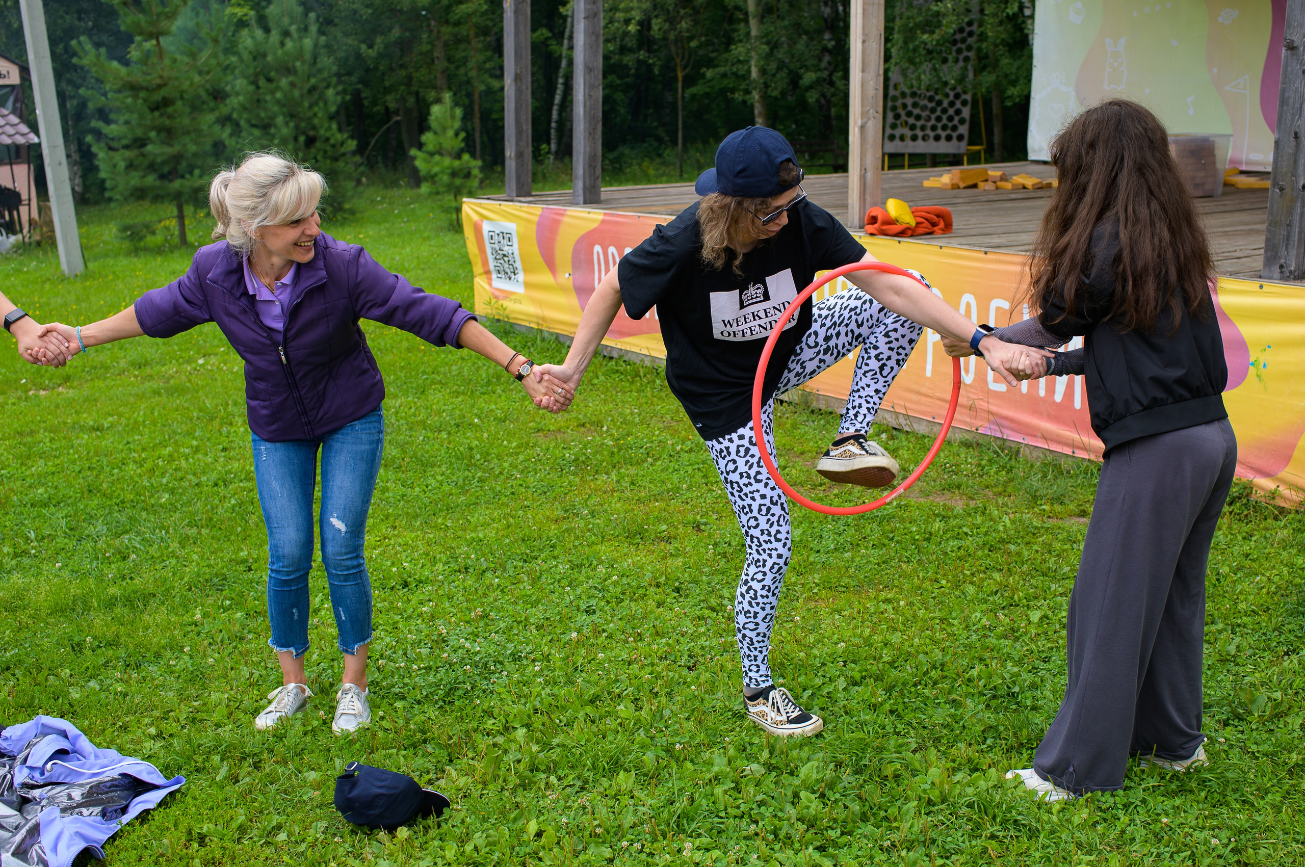 соревнование с обручем