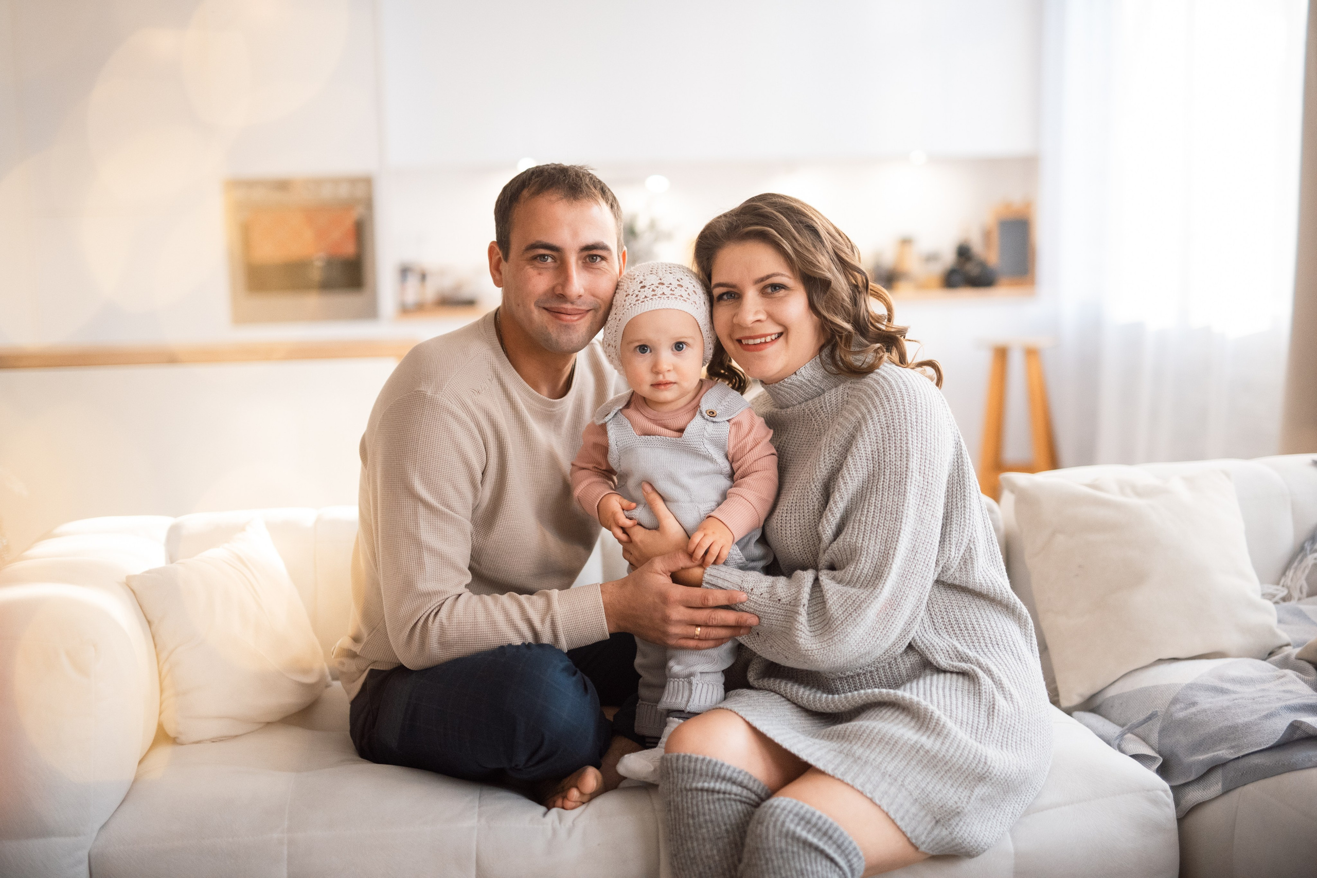 Семейная в студии. Семейный фотограф в Барнауле