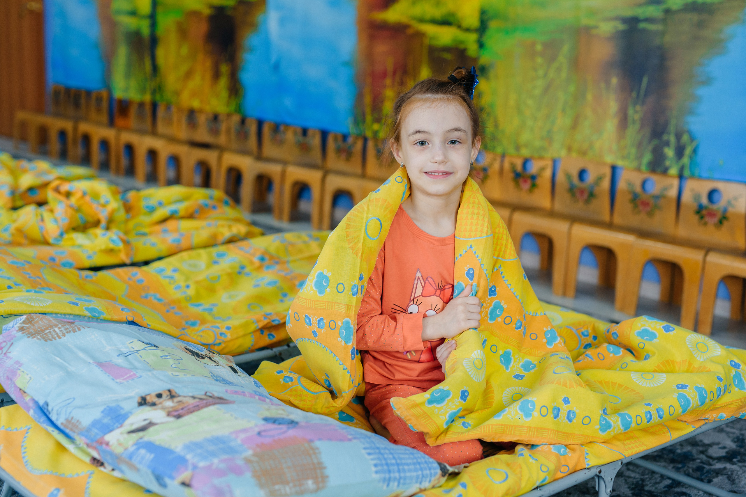 Процесс и условия съёмок в детском саду. Семейный фотограф в Барнауле