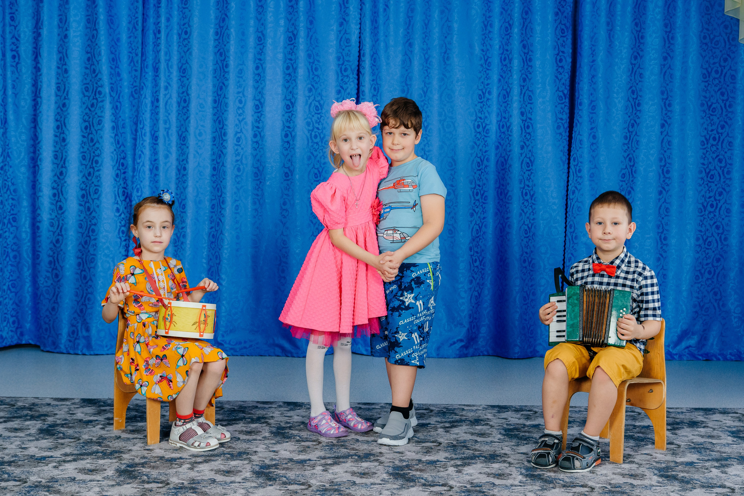 Процесс и условия съёмок в детском саду. Семейный фотограф в Барнауле