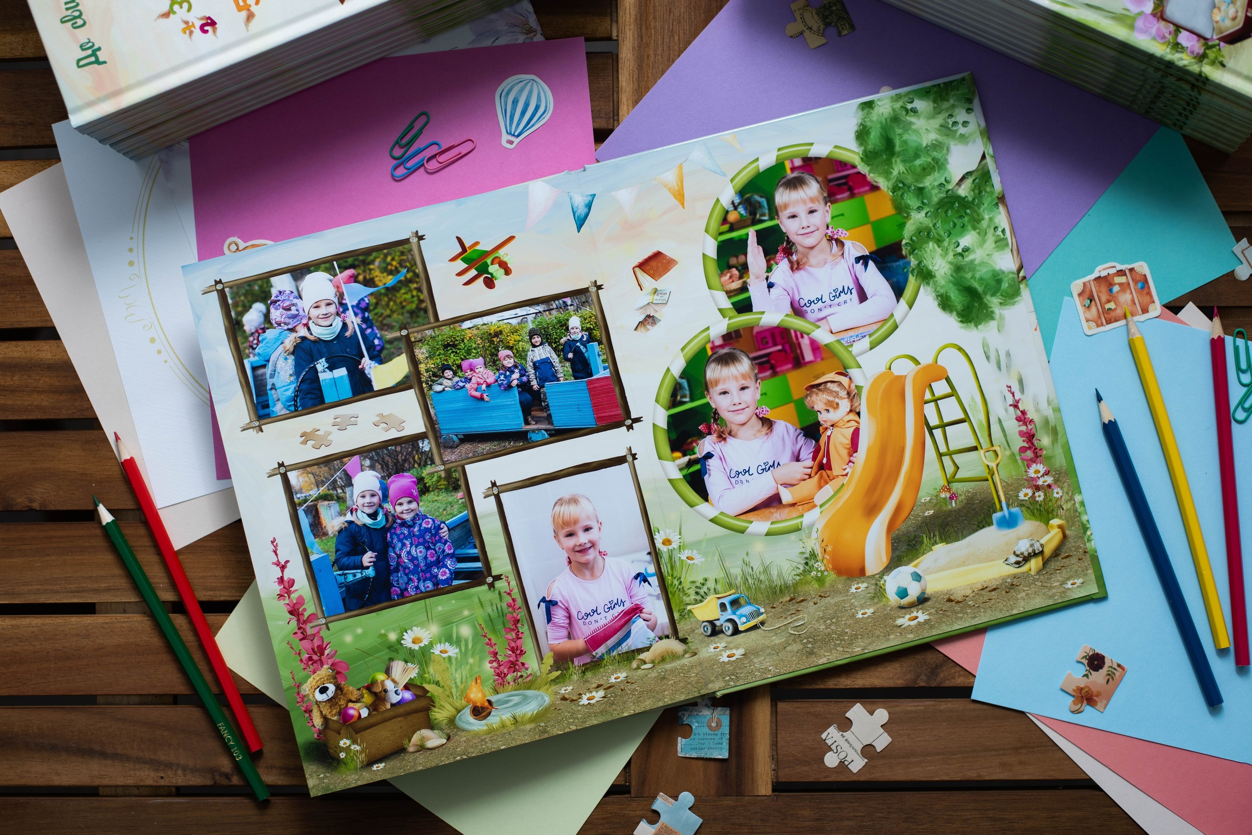 Детские сады. Выпускные альбомы в Подольске Москве и МО