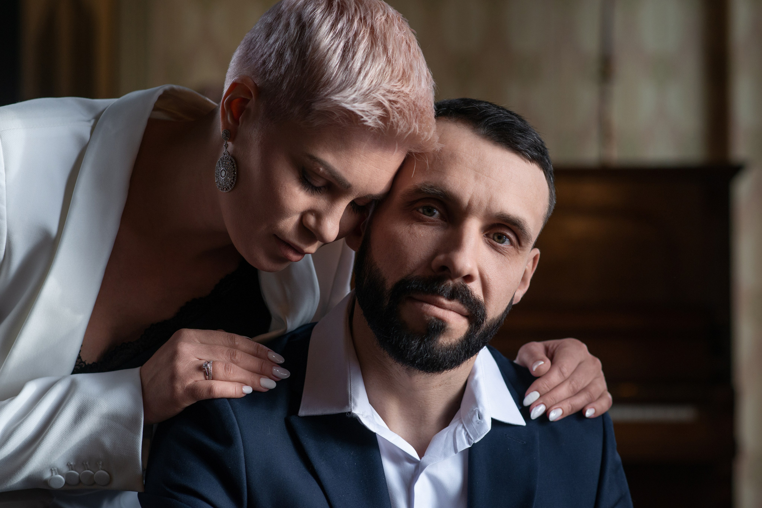 Алена и Александр парная фотосессия. Свадебный и портретный фотограф в Омске Матвей Краузе