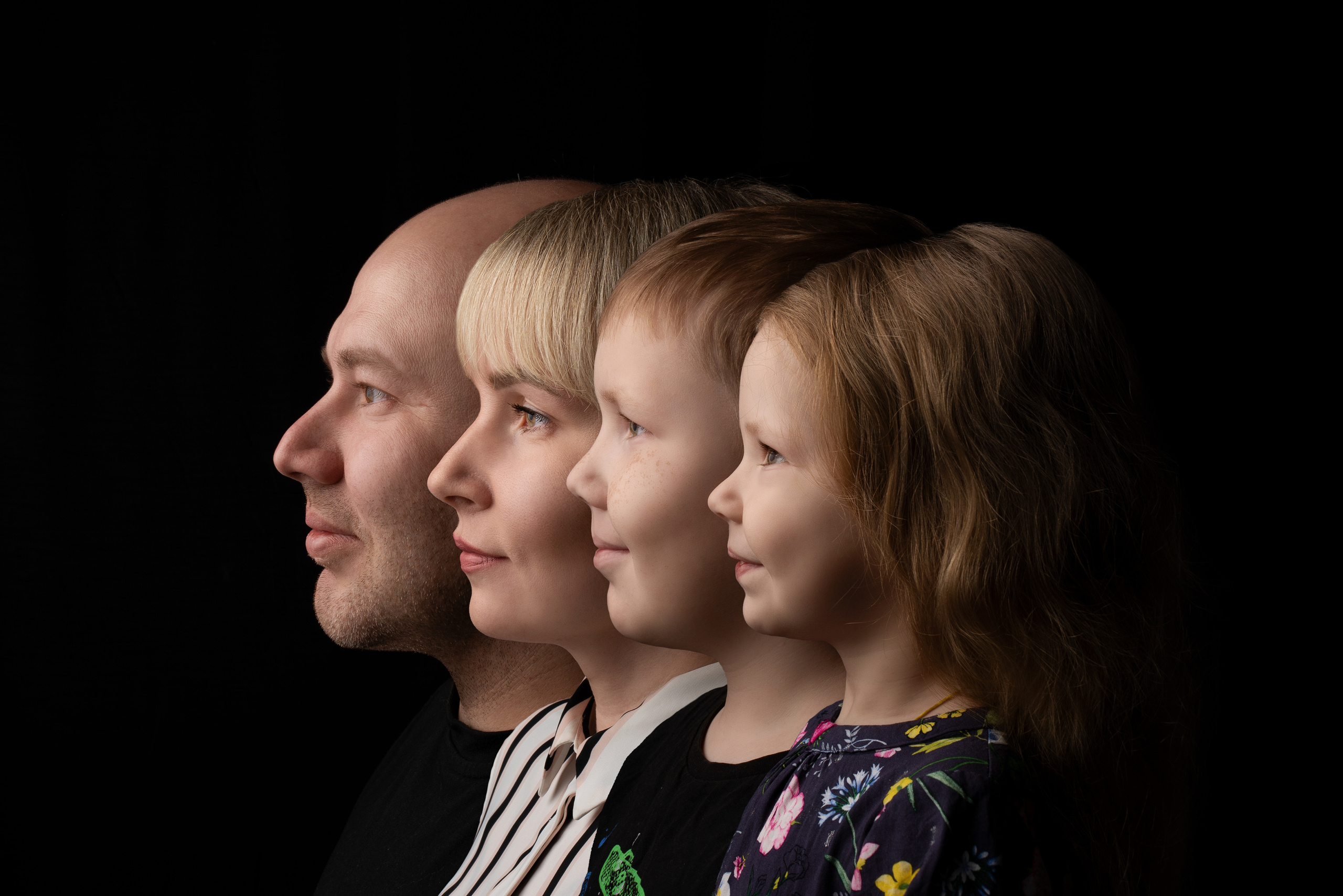 Семейный Портрет. Фотограф новорожденных Березники Пермский край Аня Ремянникова