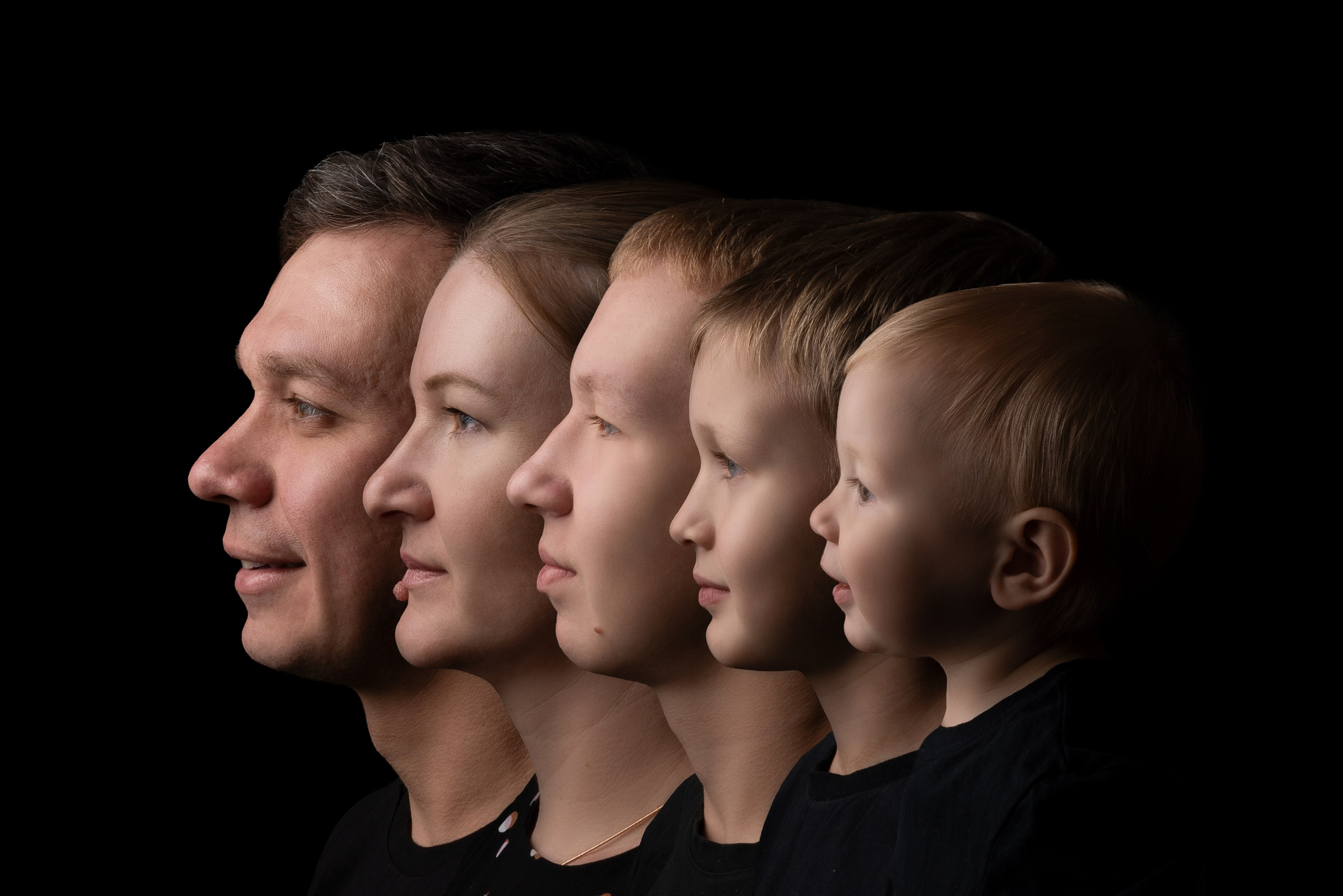 Семейный Портрет. Фотограф новорожденных Березники Пермский край Аня Ремянникова