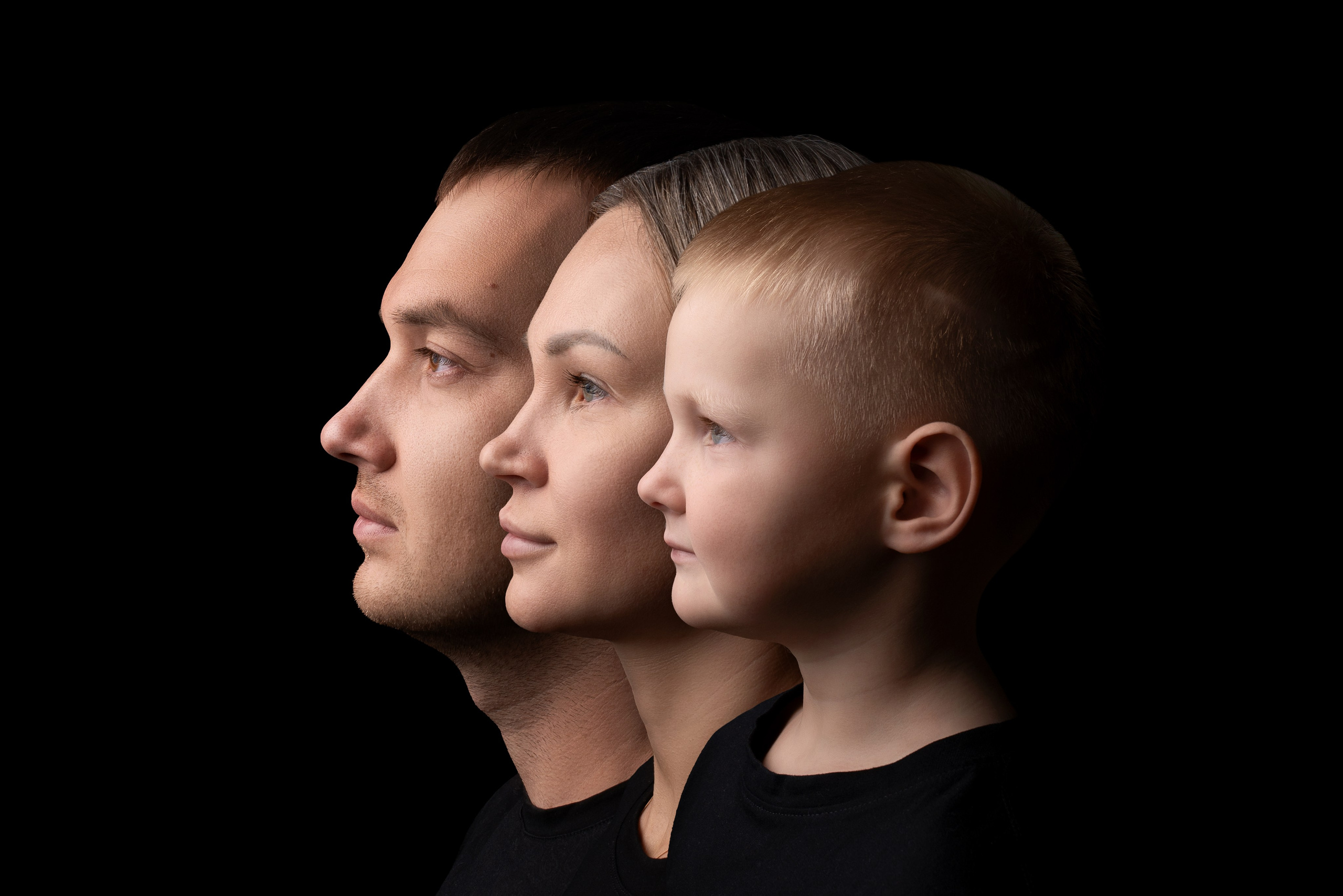 Семейный Портрет. Фотограф новорожденных Березники Пермский край Аня Ремянникова