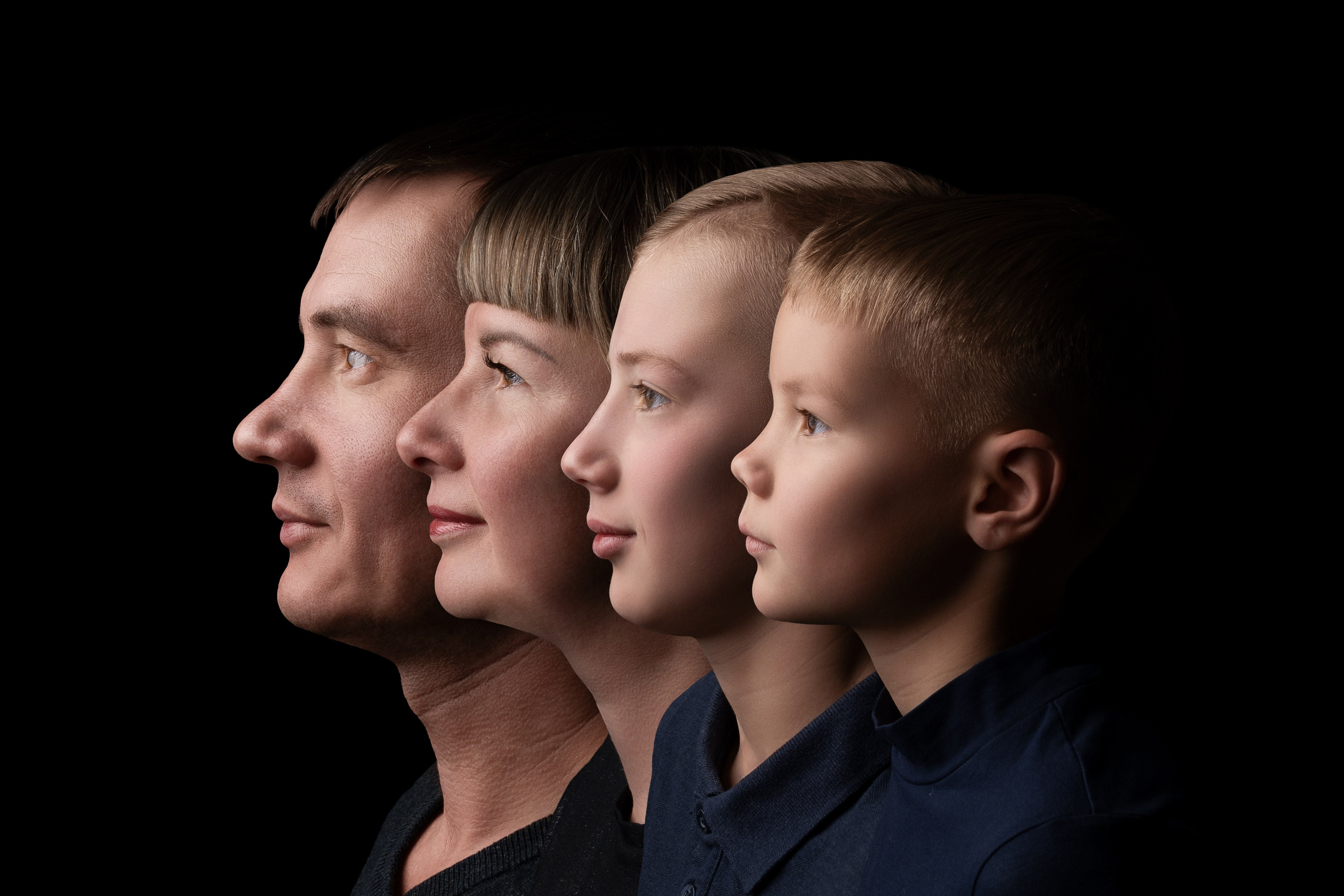 Семейный Портрет. Фотограф новорожденных Березники Пермский край Аня Ремянникова