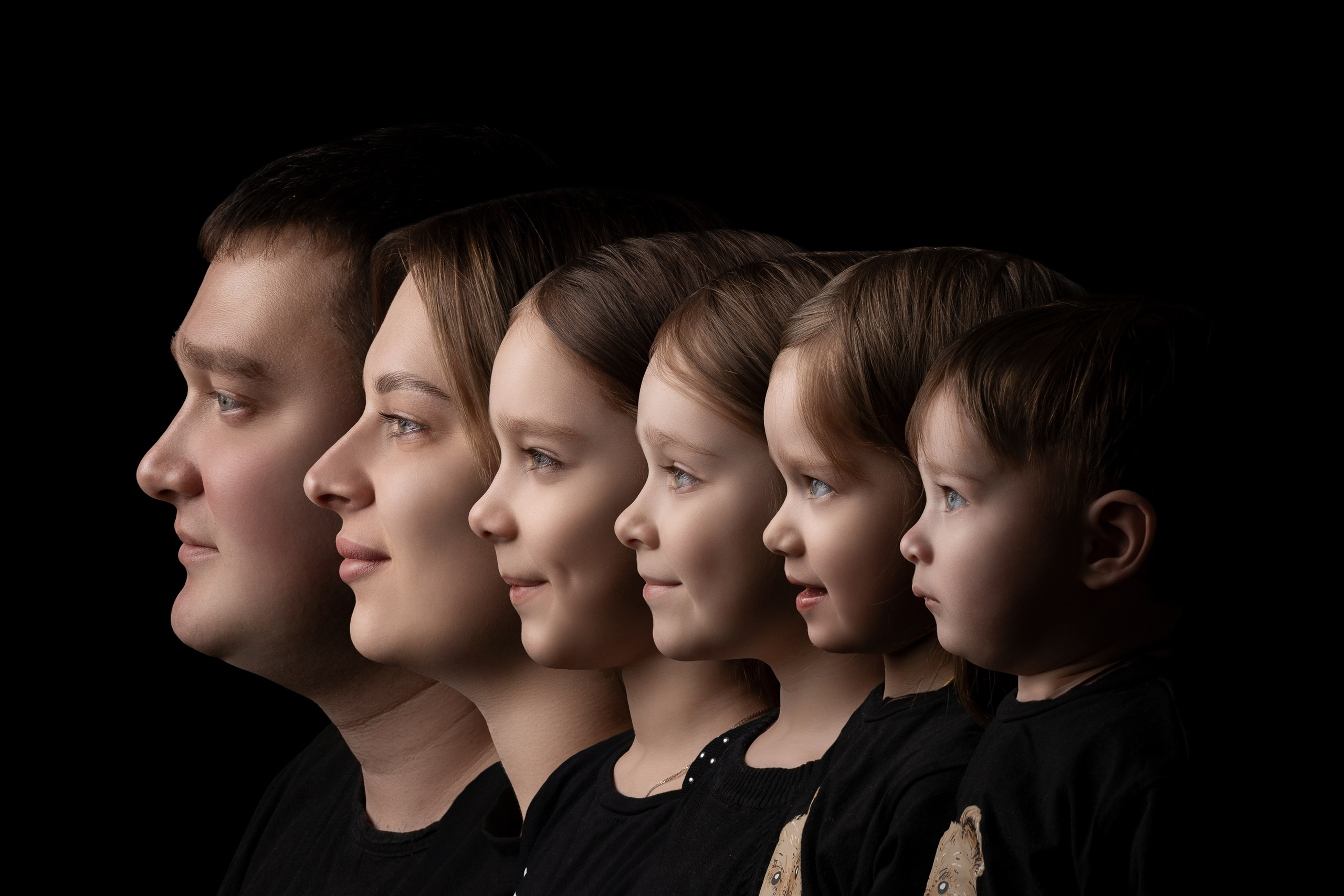 Семейный Портрет. Фотограф новорожденных Березники Пермский край Аня Ремянникова