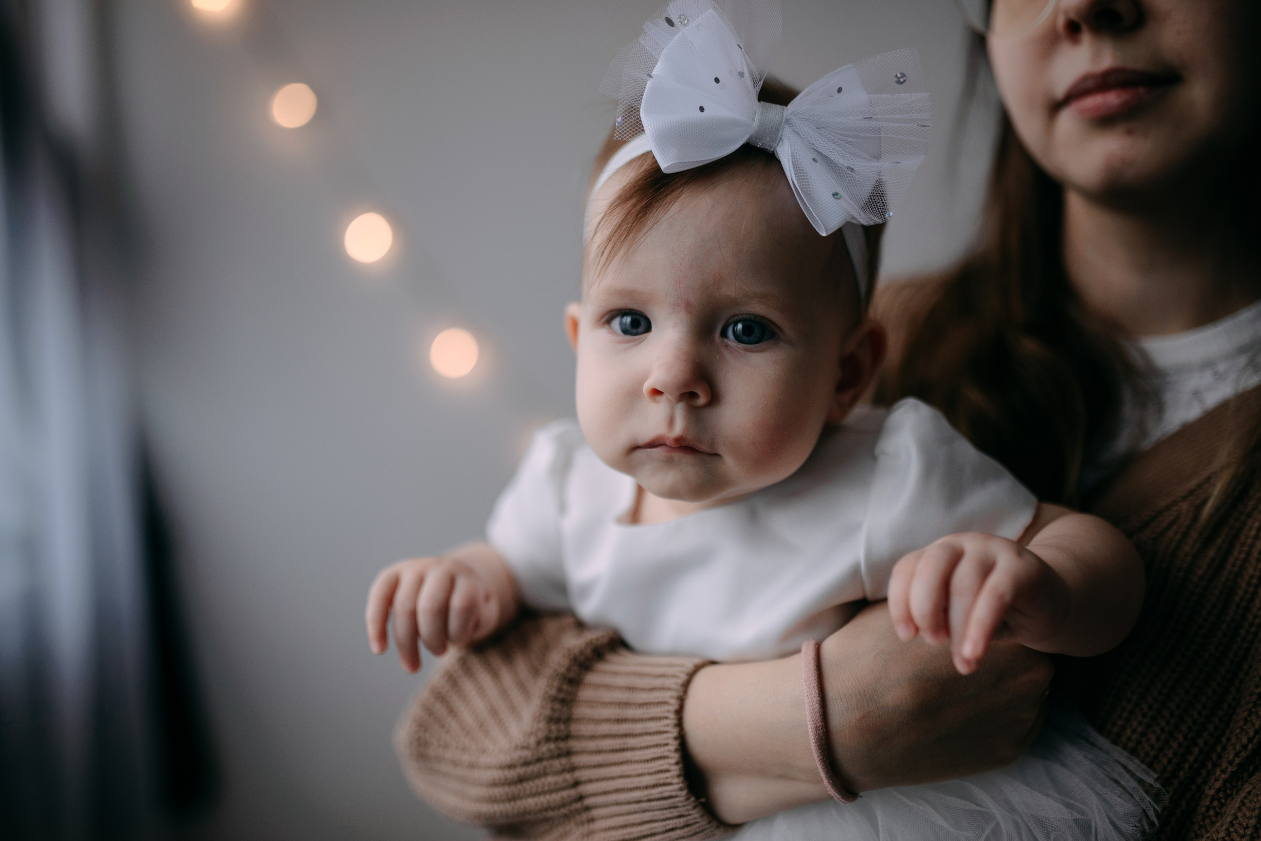 Семейная фотосессия в студии Саратов. Фотограф на крещение в Саратове Марина Грушина