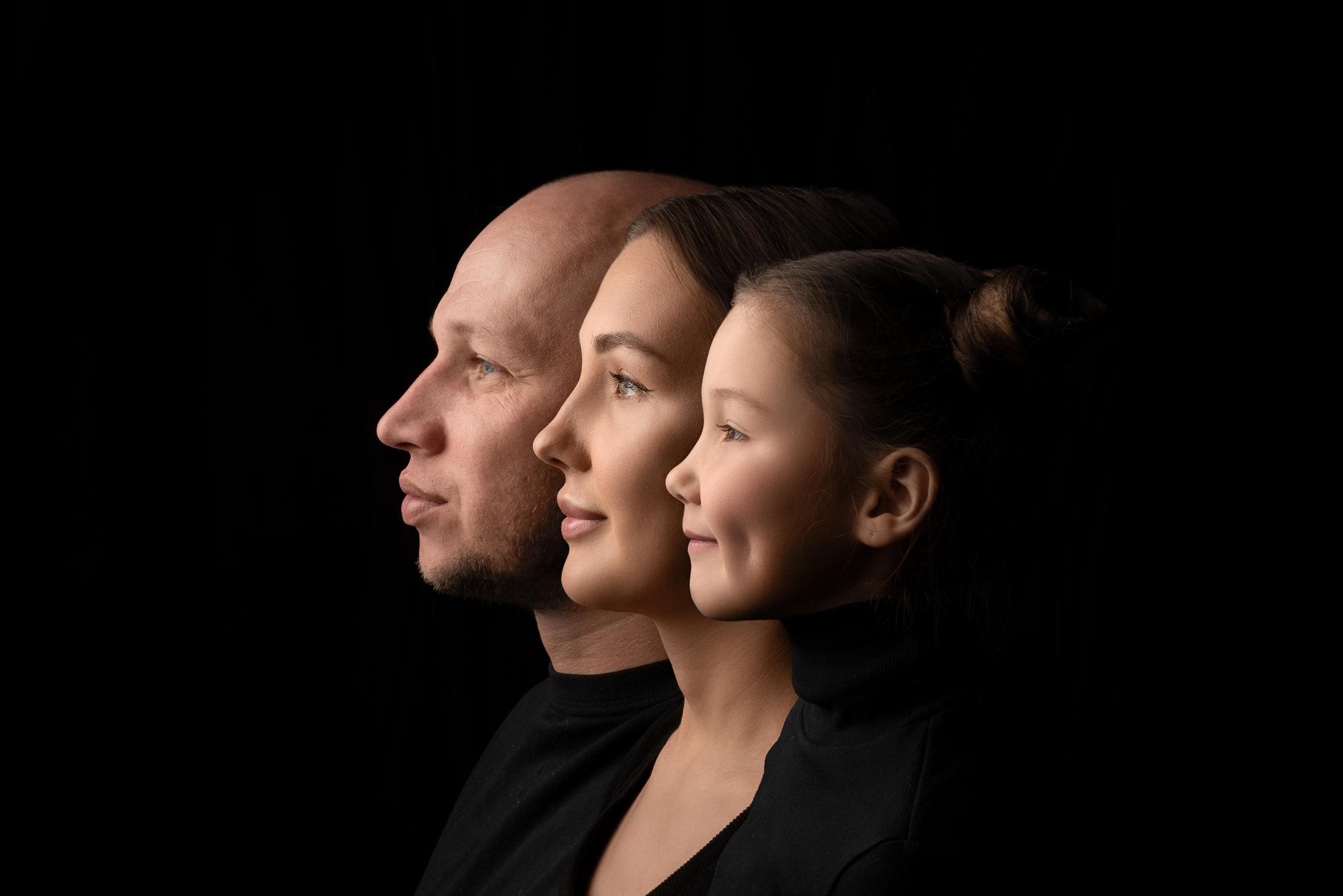 Семейный Портрет. Фотограф новорожденных Березники Пермский край Аня Ремянникова