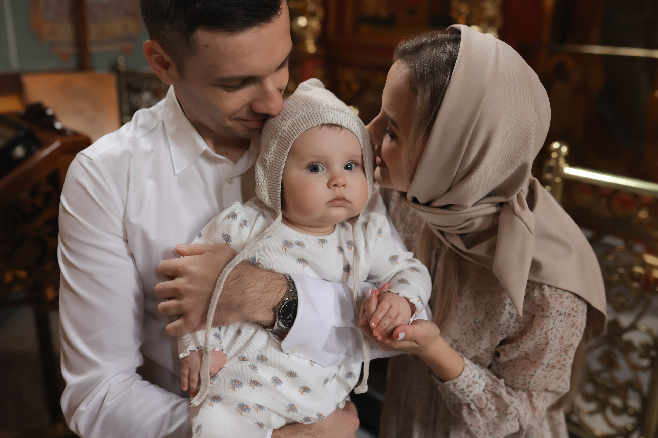 КРЕЩЕНИЕ. Фотограф новорождённых в Москве Светлана Юхновец