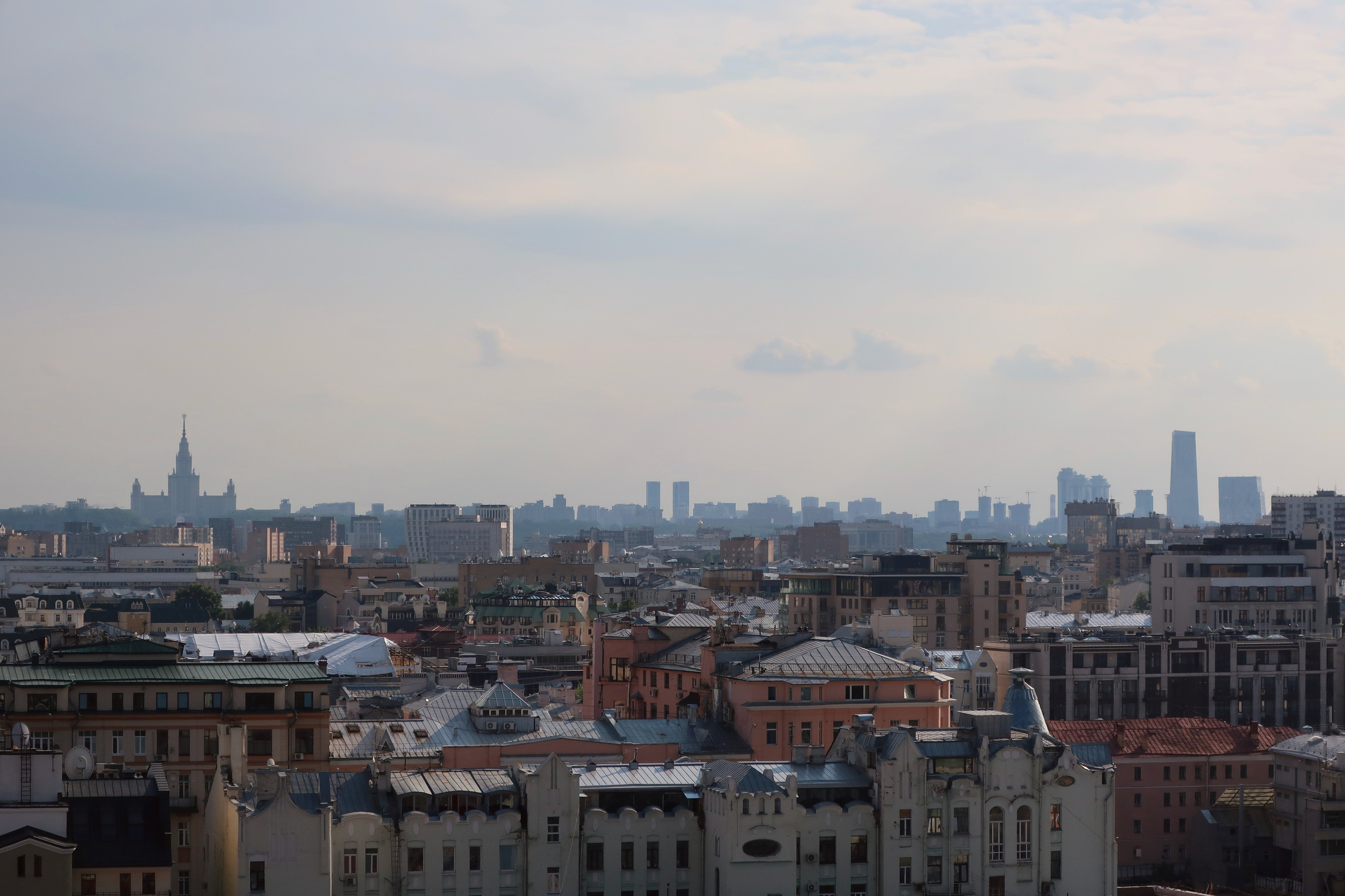 Кремль, высотки, Арбат, Москва Сити и Красный октябрь с высоты 40 метр. Проект «Фотокладовка»: блог уличной фотографии в формате street photo