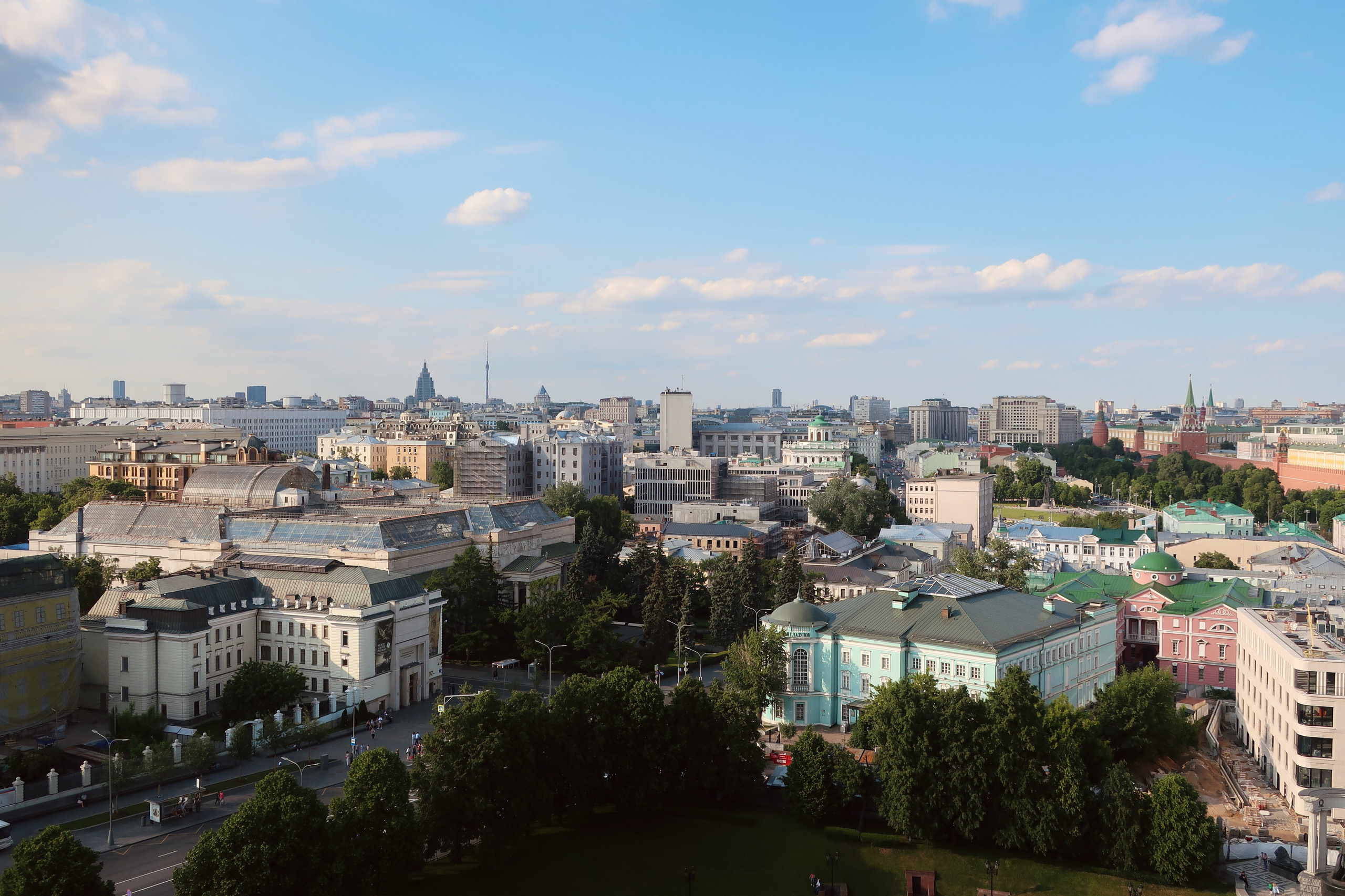 Кремль, высотки, Арбат, Москва Сити и Красный октябрь с высоты 40 метр. Проект «Фотокладовка»: блог уличной фотографии в формате street photo