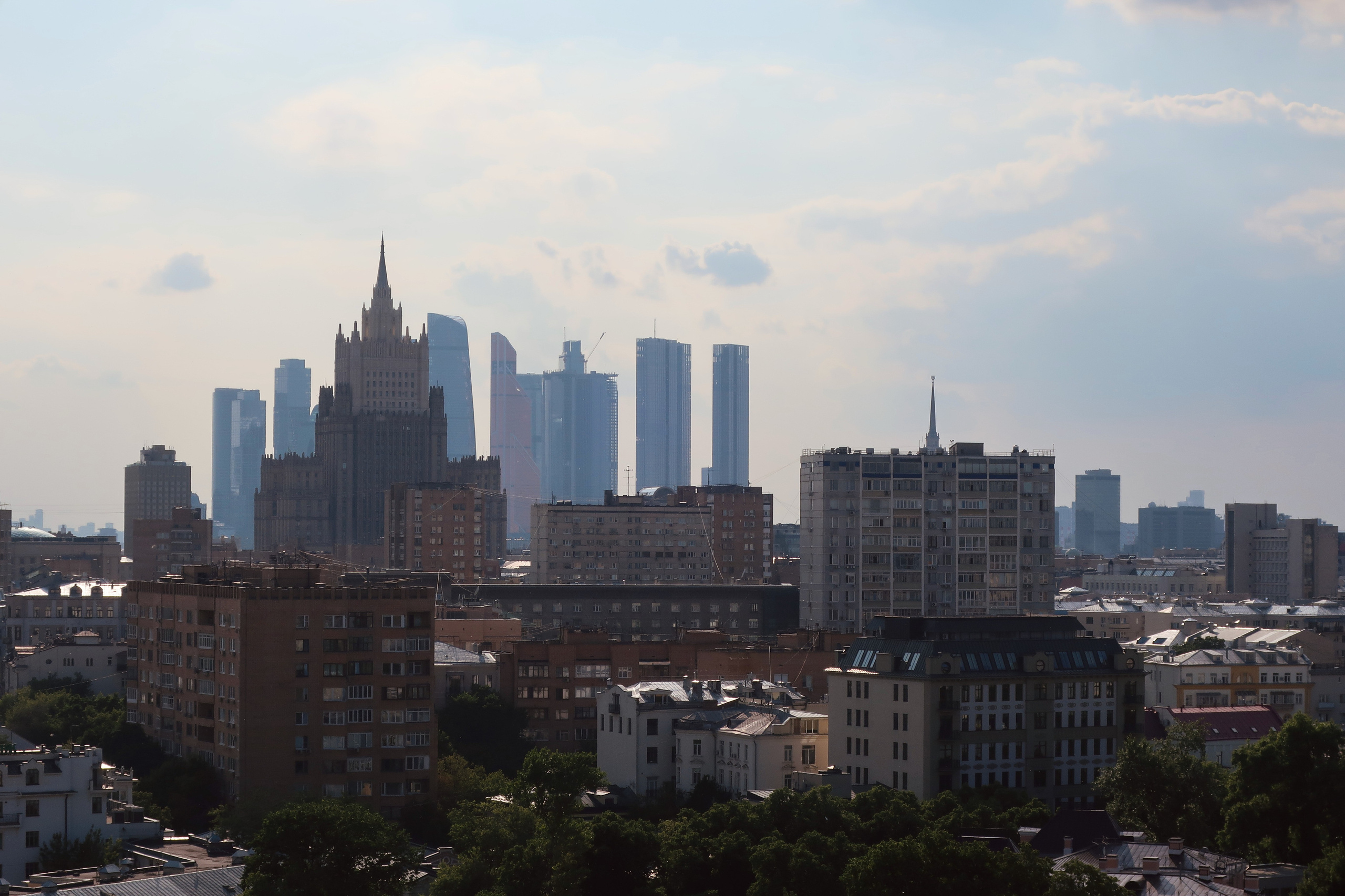 Кремль, высотки, Арбат, Москва Сити и Красный октябрь с высоты 40 метр. Проект «Фотокладовка»: блог уличной фотографии в формате street photo