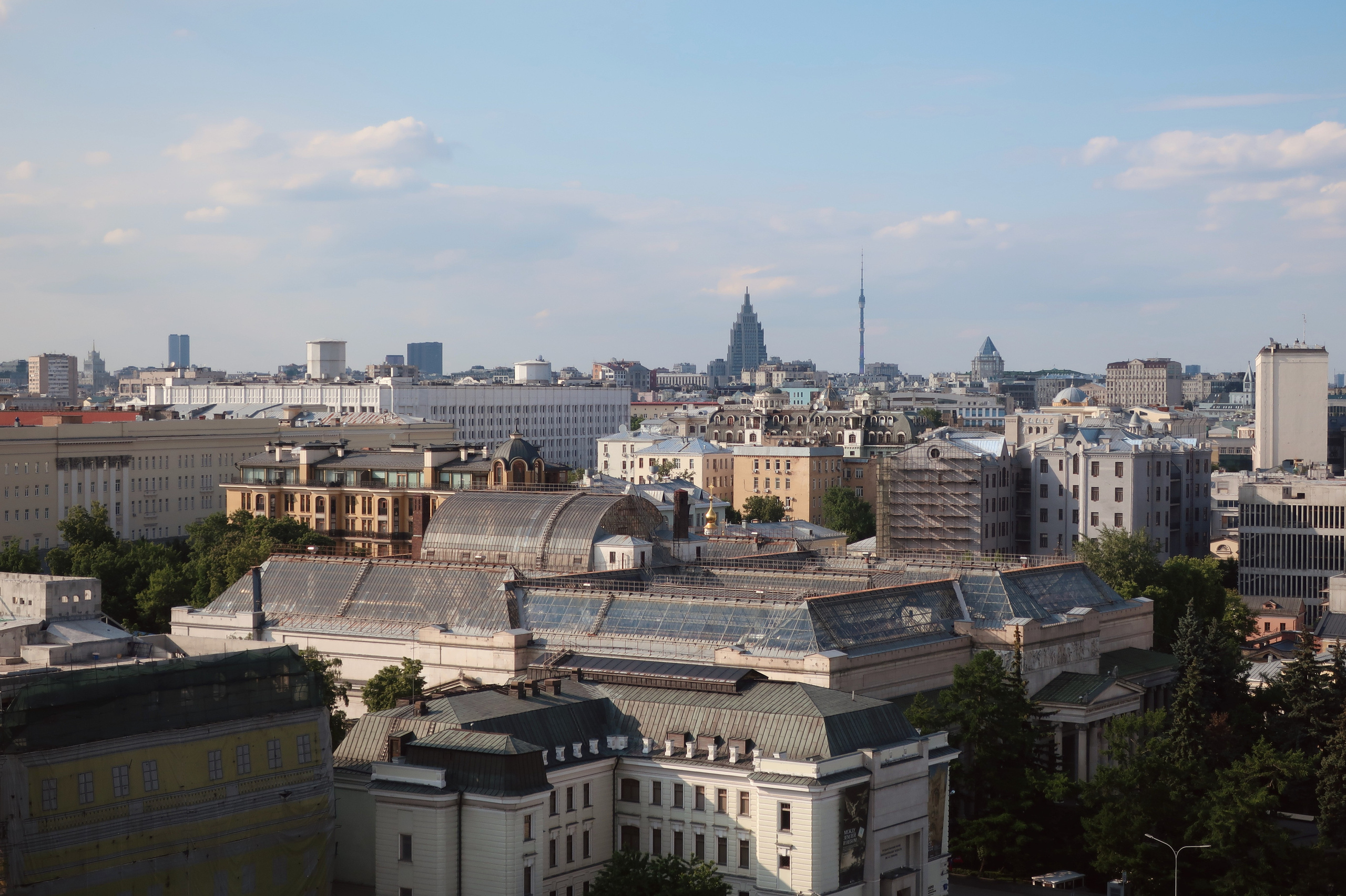 Кремль, высотки, Арбат, Москва Сити и Красный октябрь с высоты 40 метр. Проект «Фотокладовка»: блог уличной фотографии в формате street photo