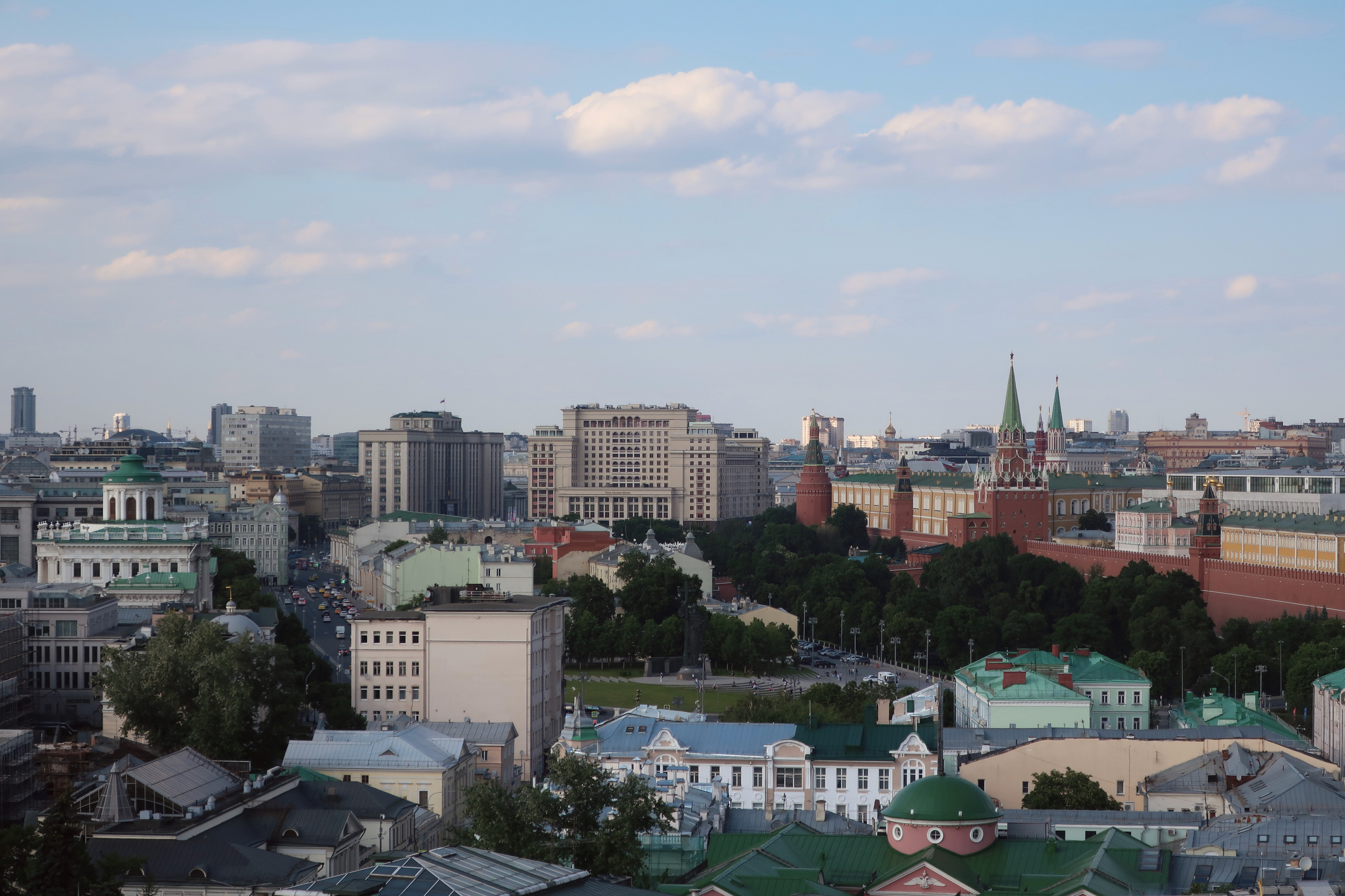 Кремль, высотки, Арбат, Москва Сити и Красный октябрь с высоты 40 метр. Проект «Фотокладовка»: блог уличной фотографии в формате street photo