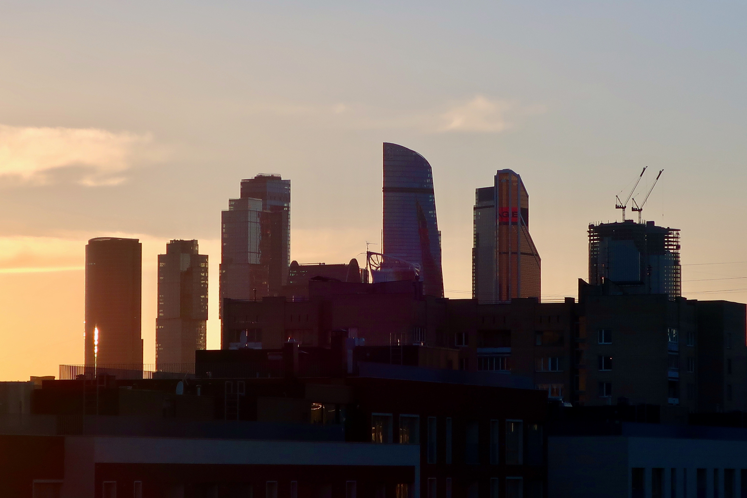 Башни, крыши и высотки Москвы с крыши здания в Хамовниках. Проект «Фотокладовка»: блог уличной фотографии в формате street photo