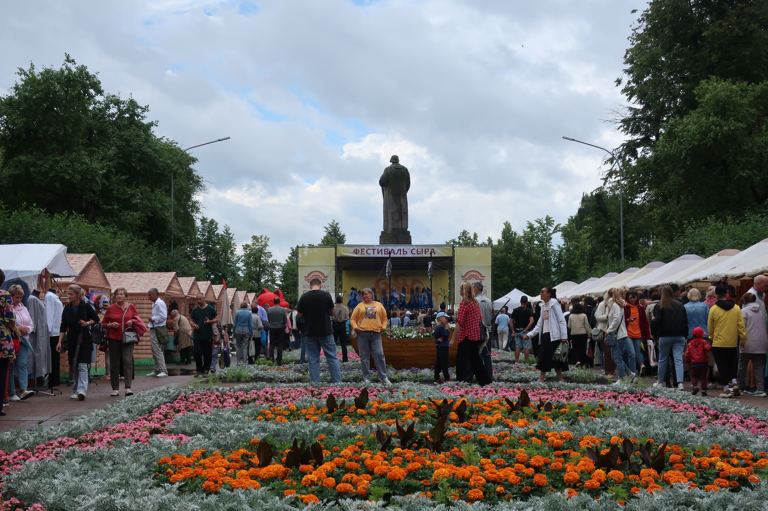 Фестиваль сыра в Костроме