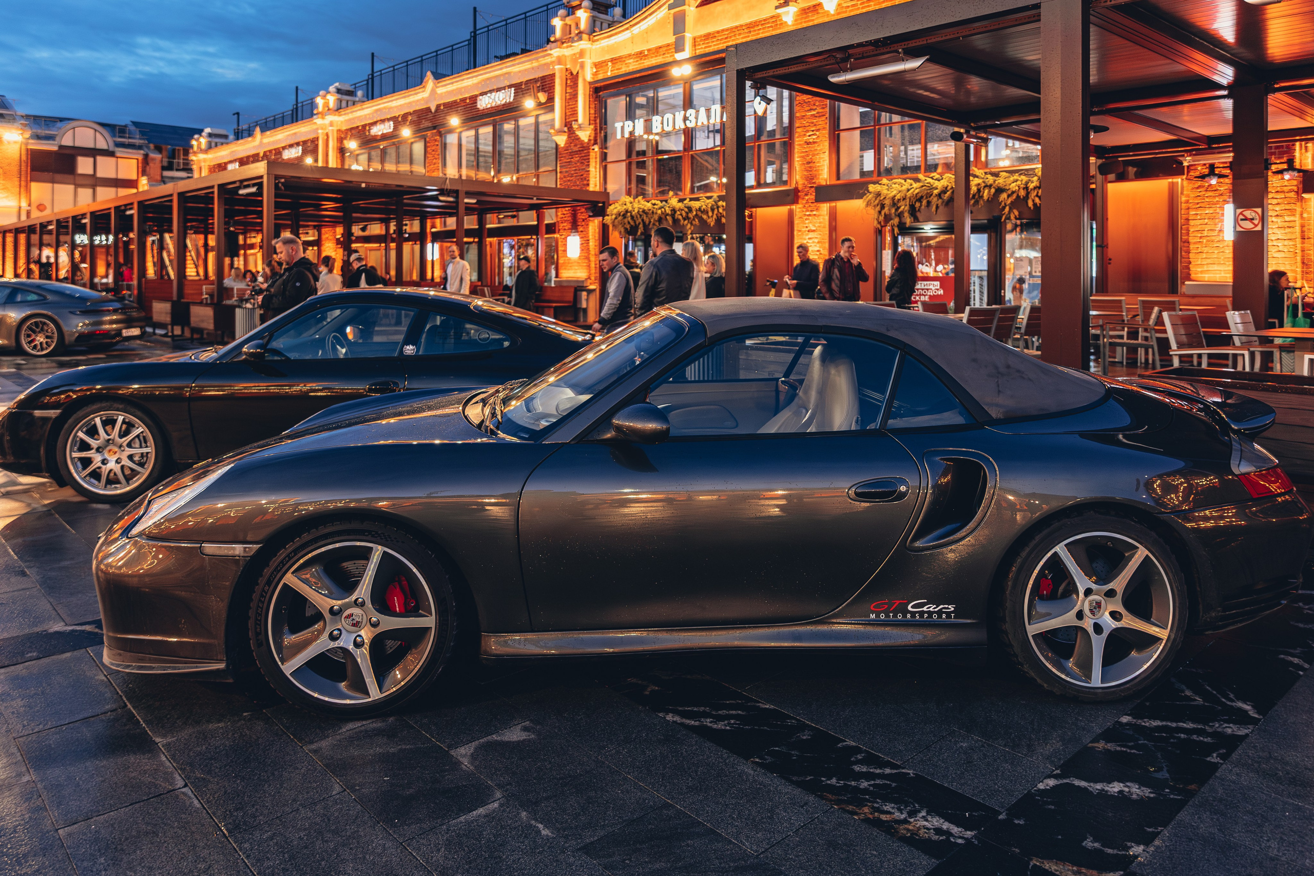 Porsche Ride Moscow Depo