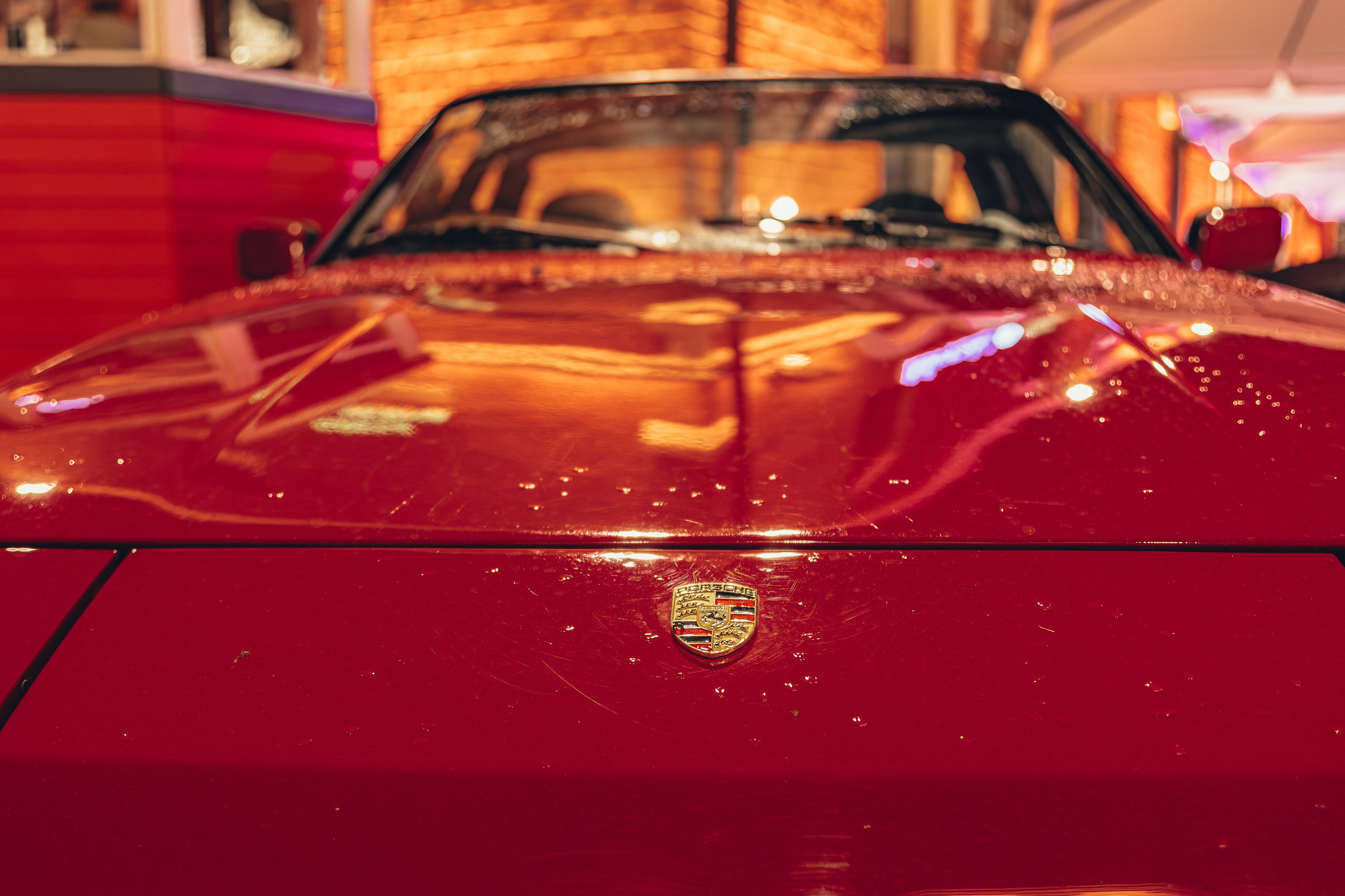 Красный Порше 911