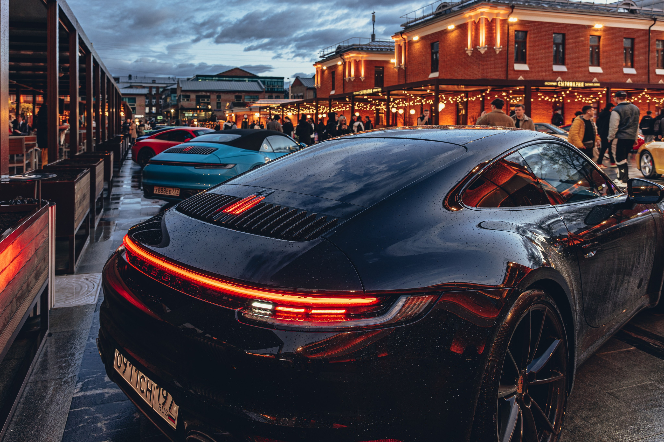 Порше в Москве