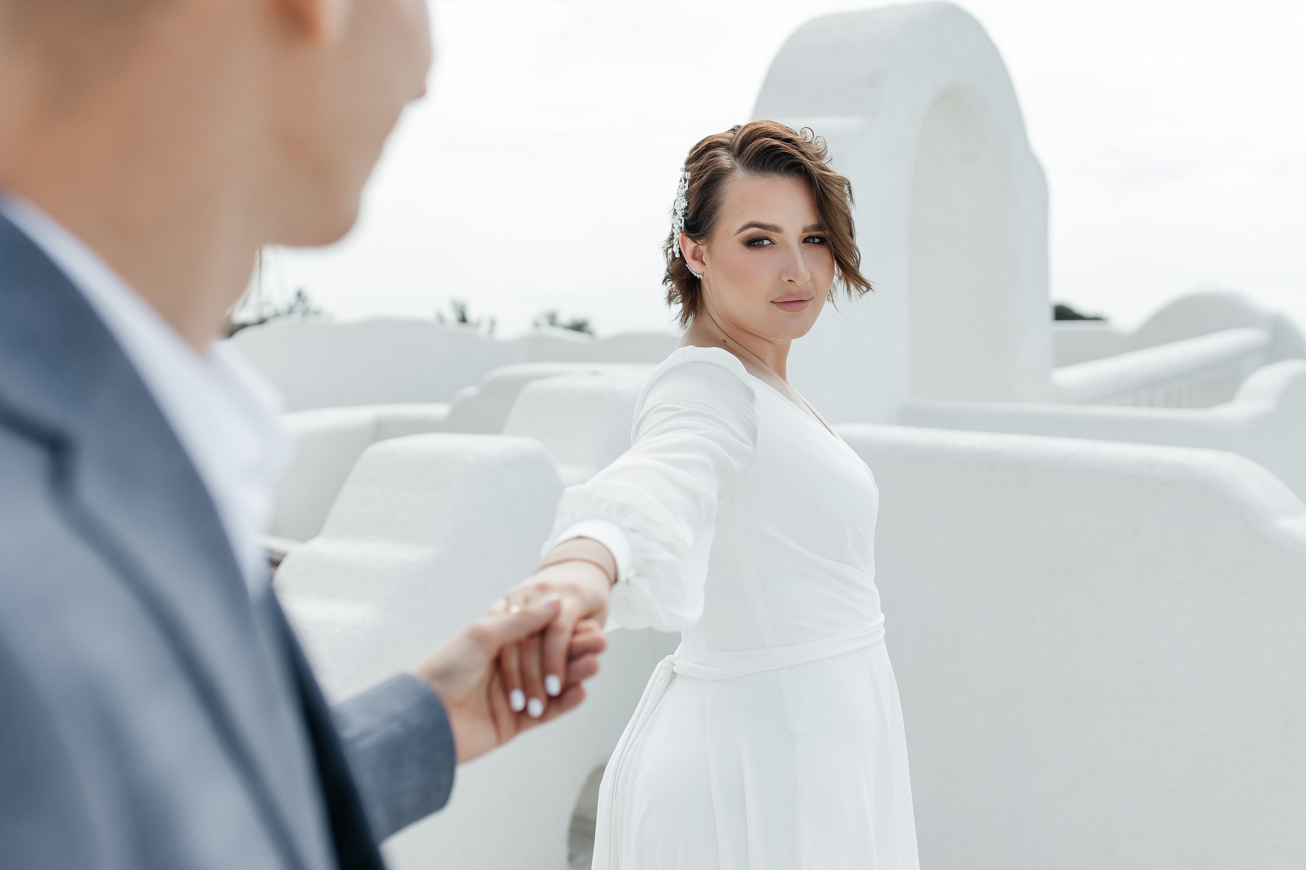 Крымский Санторини — идеальный вариант для свадебной съемки. Свадебный и семейный фотограф в Севастополе и в Крыму Анастасия Корчак