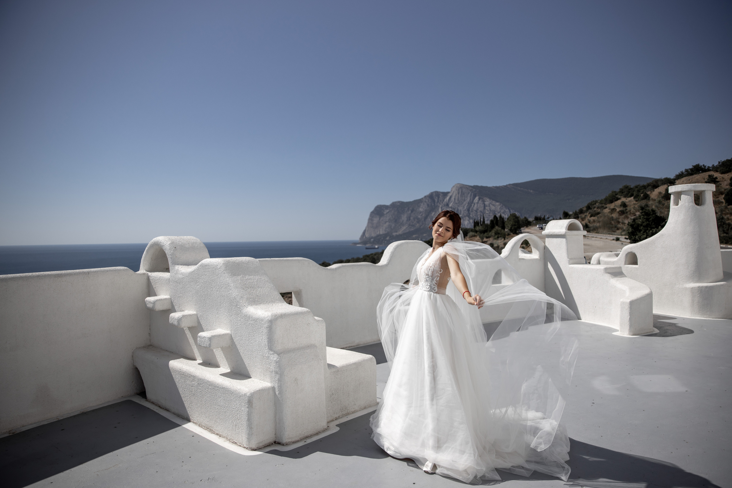 Крымский Санторини — идеальный вариант для свадебной съемки. Свадебный и семейный фотограф в Севастополе и в Крыму Анастасия Корчак