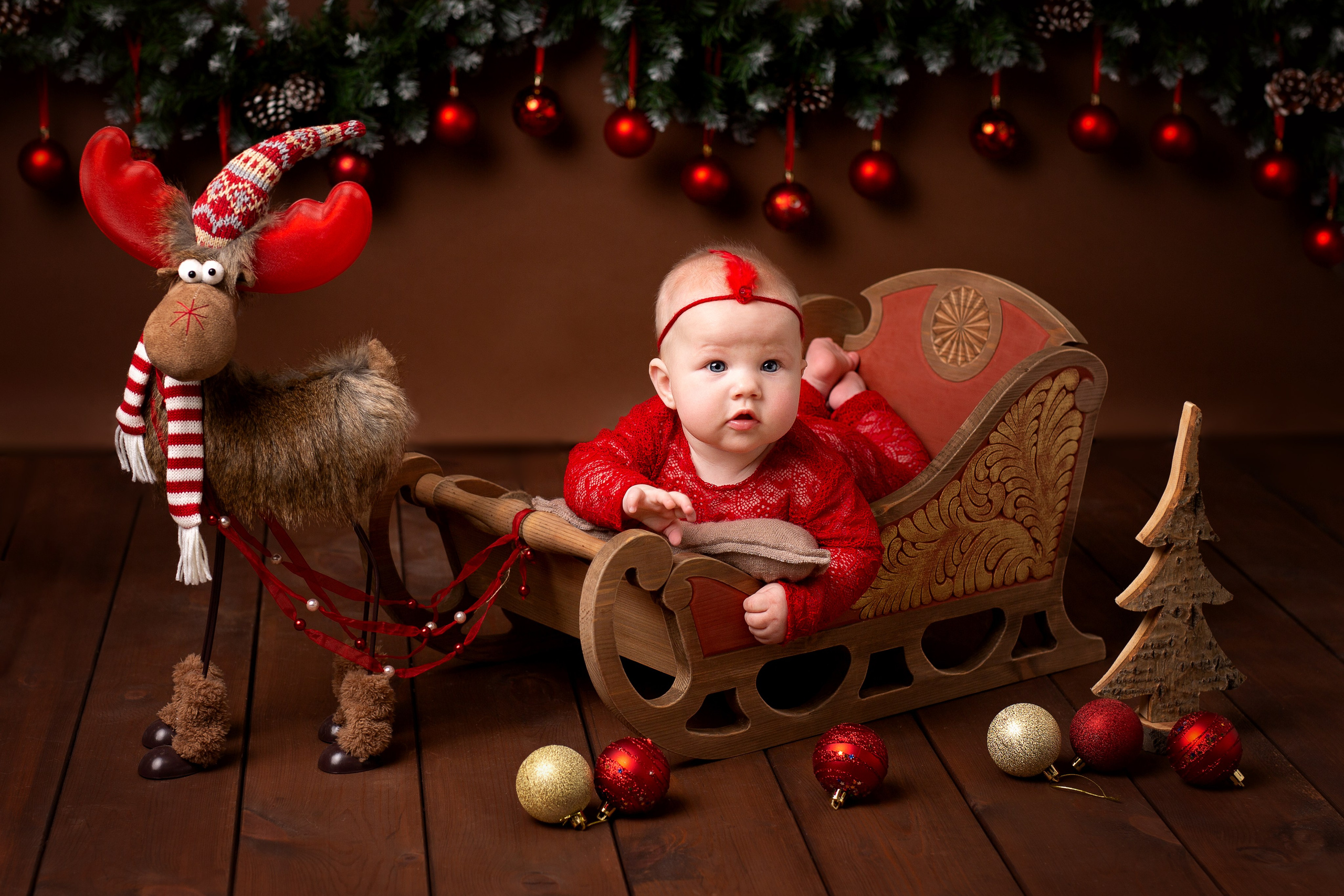 Детская новогодняя фотосессия. Детский фотограф в Екатеринбурге и Арамили Лариса Кузнецова