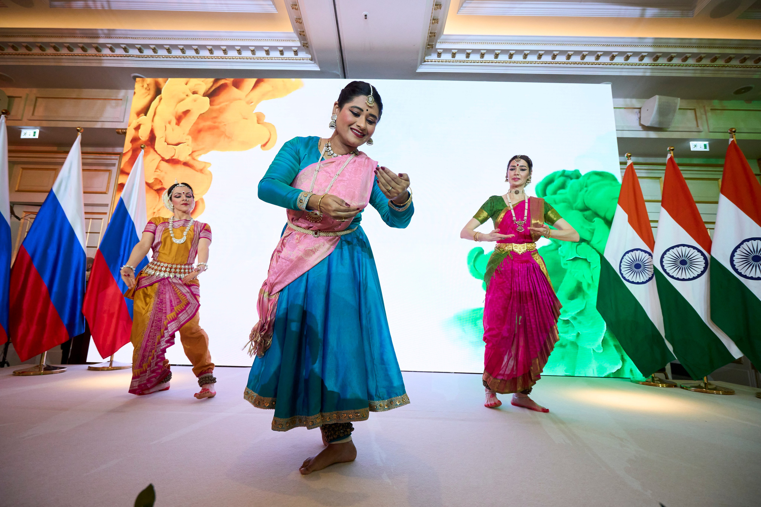 Репортажная съёмка Дня Республики Индии в The Ritz-Carlton Moscow. Reportage event photographer in Moscow Alexander Gladkiy