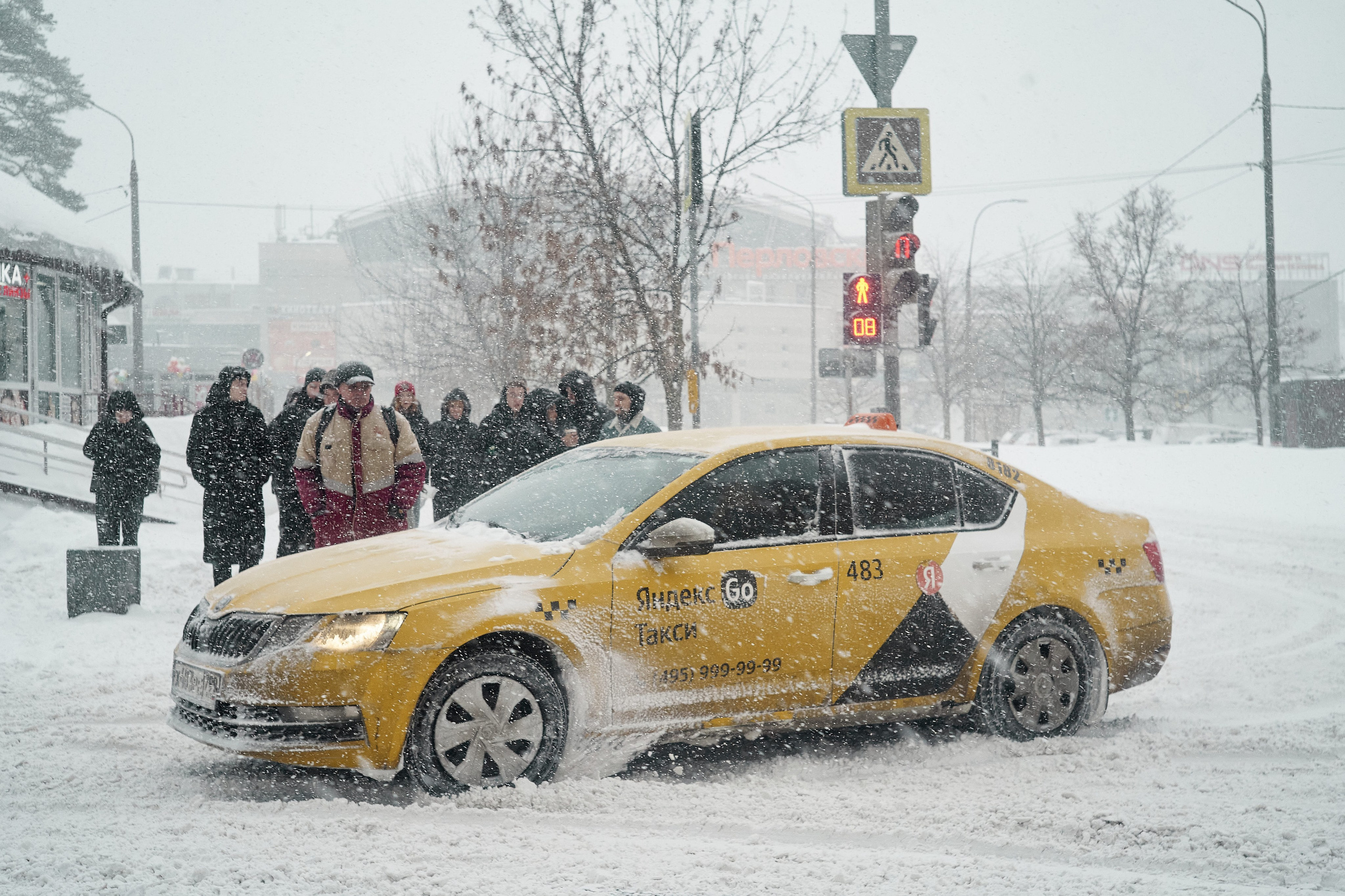 В России в сильнейший снегопад 19 февраля 2026 года