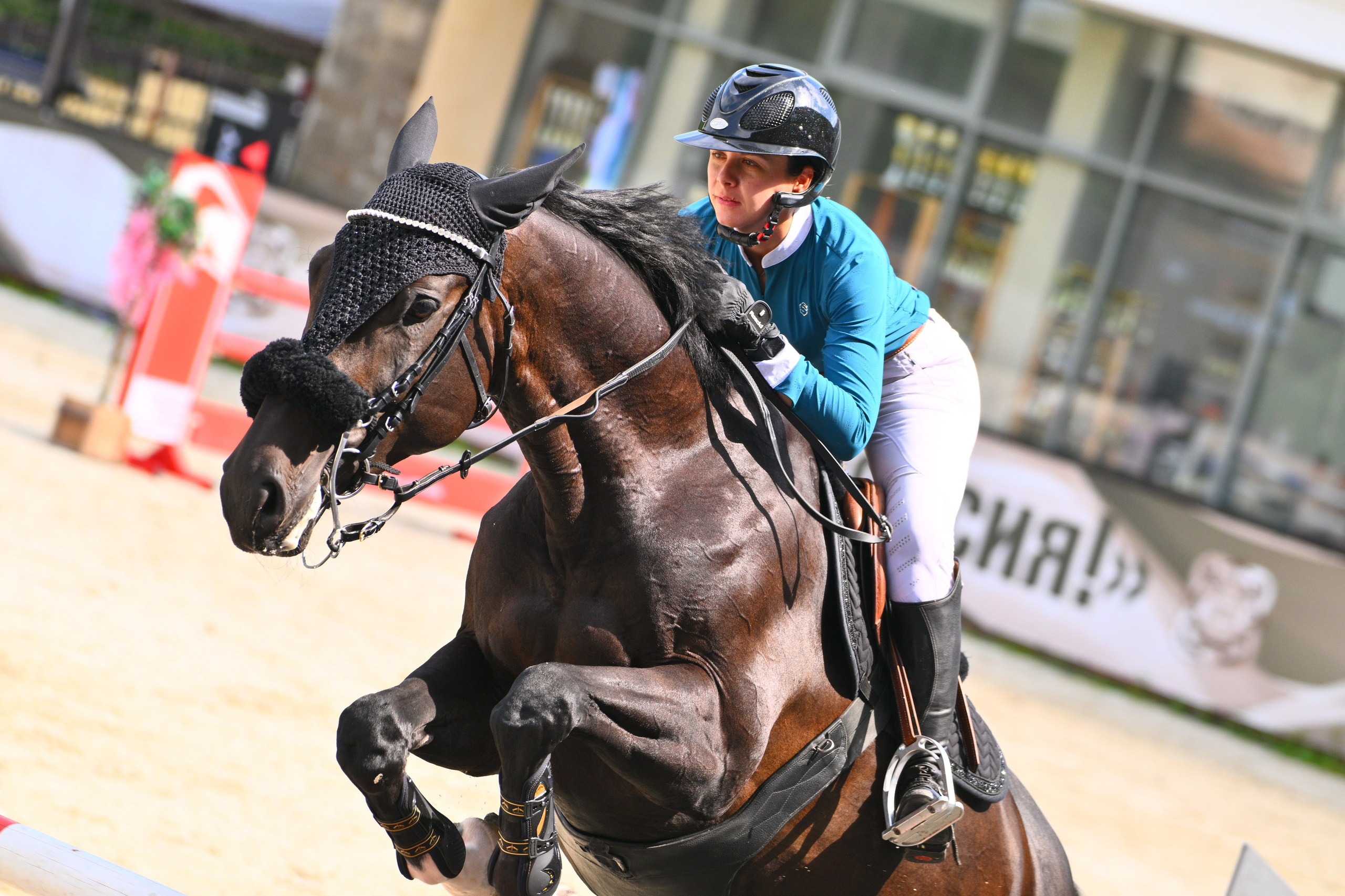 2025.07.17,18 И 20 — Кубок ВУЗов — Кубок МГАФК (КСК ВИВАТ, РОССИЯ!). ТУРНИРНАЯ КОННАЯ ФОТОГРАФИЯ, Руднева Ольга и Евгений Адеев