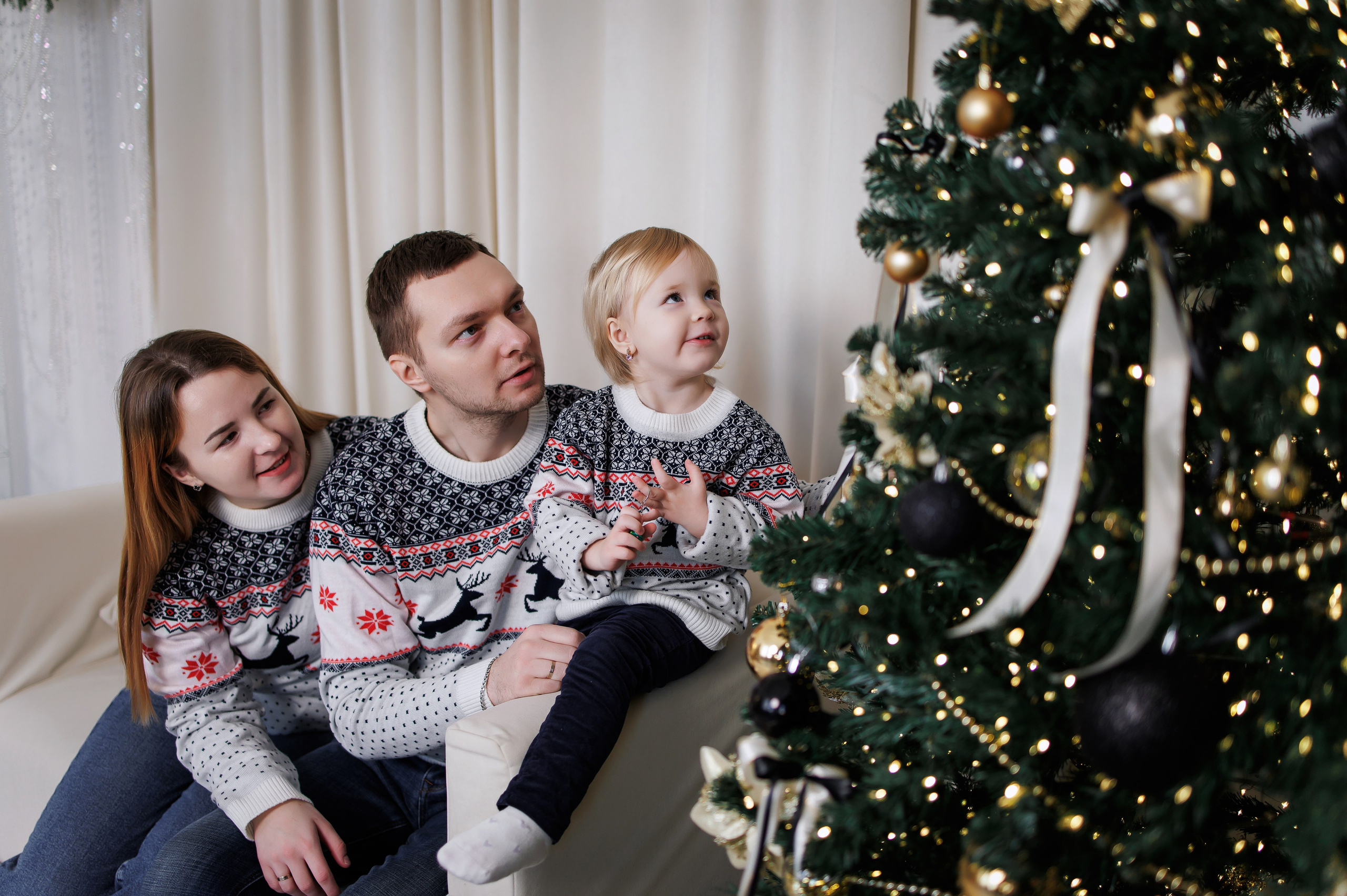 Новогодний период. Интерьерная фотостудия Background в Омске