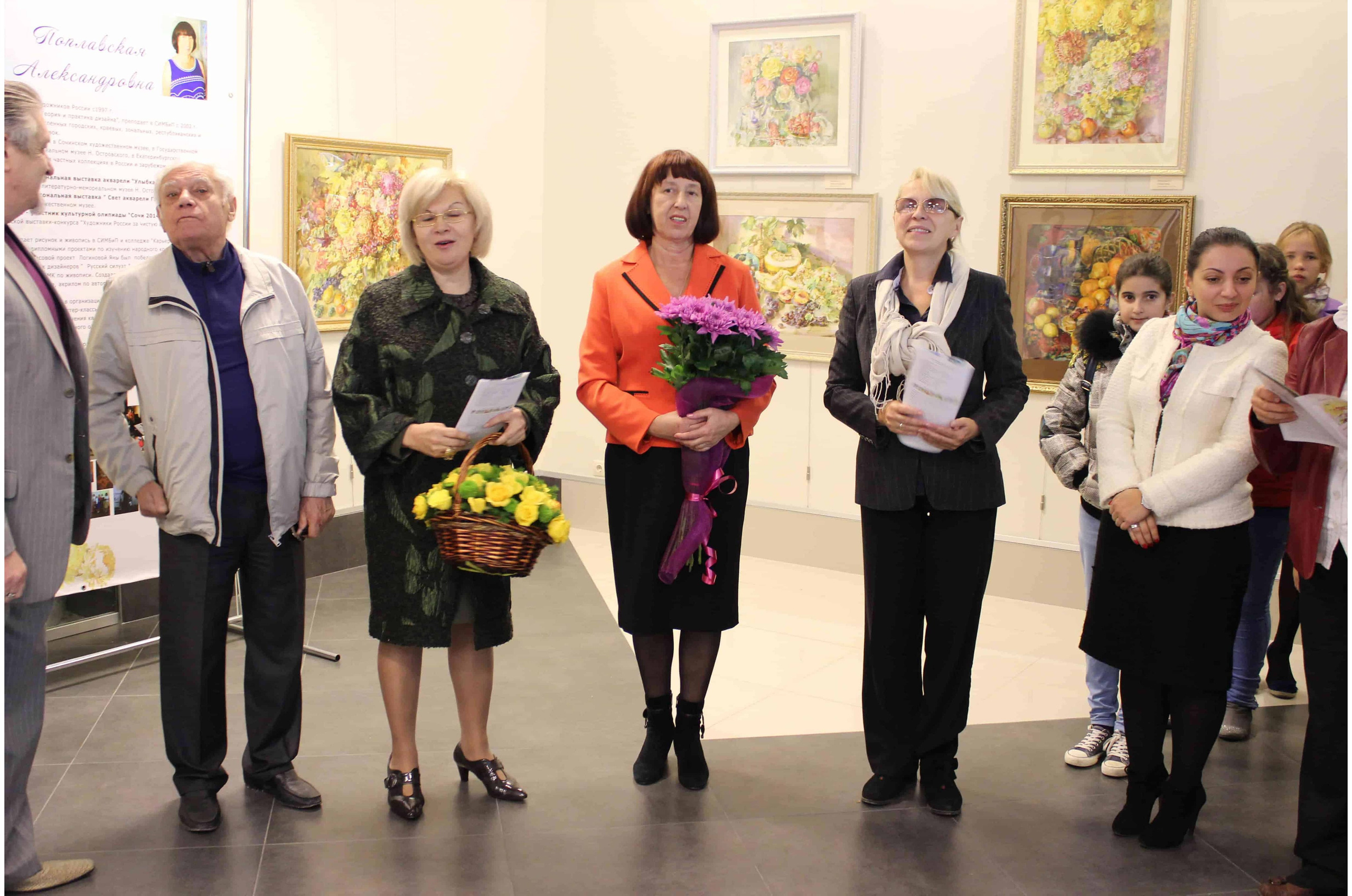 Персональные выставки Галины Поплавской. Свет акварели Галины Поплавской