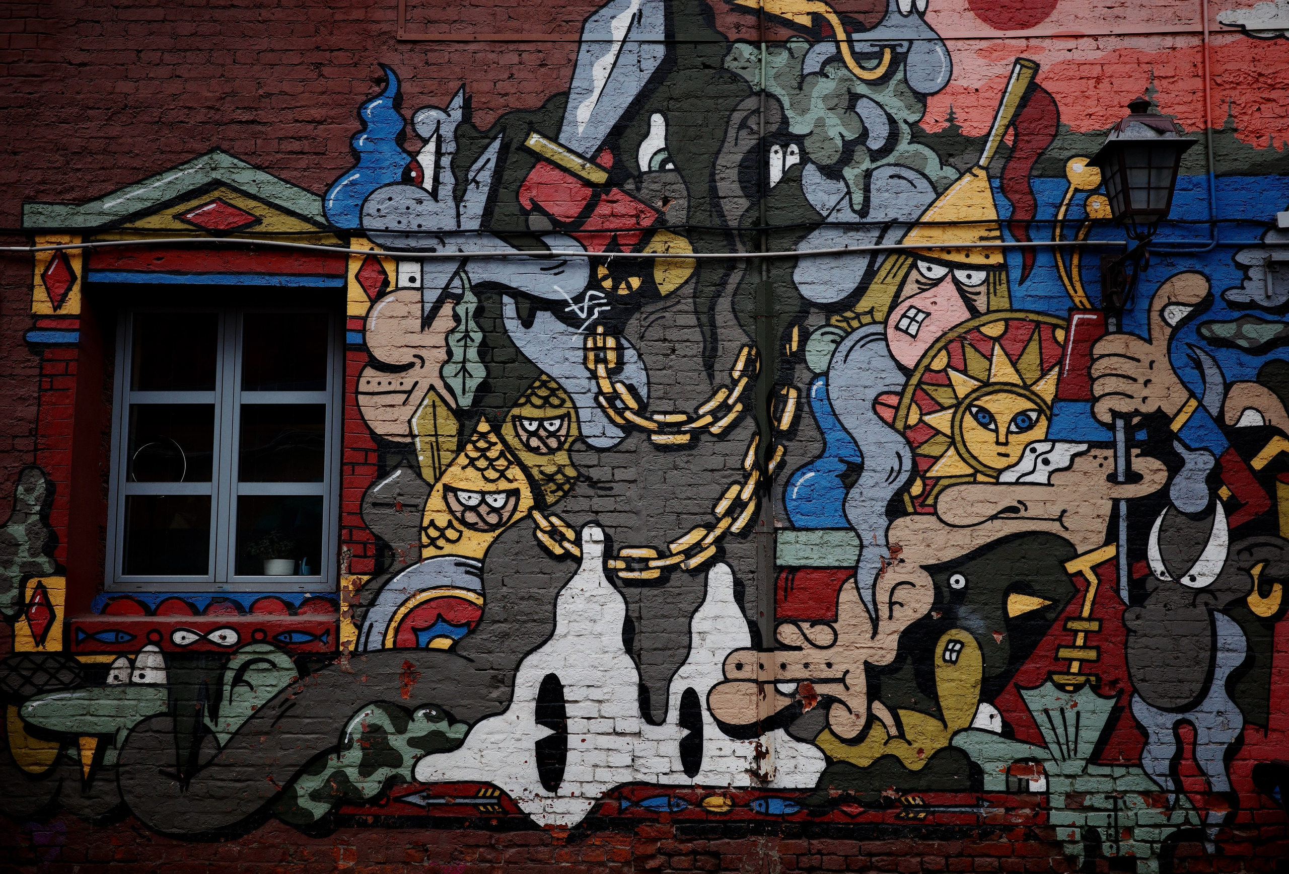 Красный Октябрь: от шоколадной фабрики до популярного арт-пространства, уличного искусства и киберпанка. Проект «Фотокладовка»: блог уличной фотографии в формате street photo