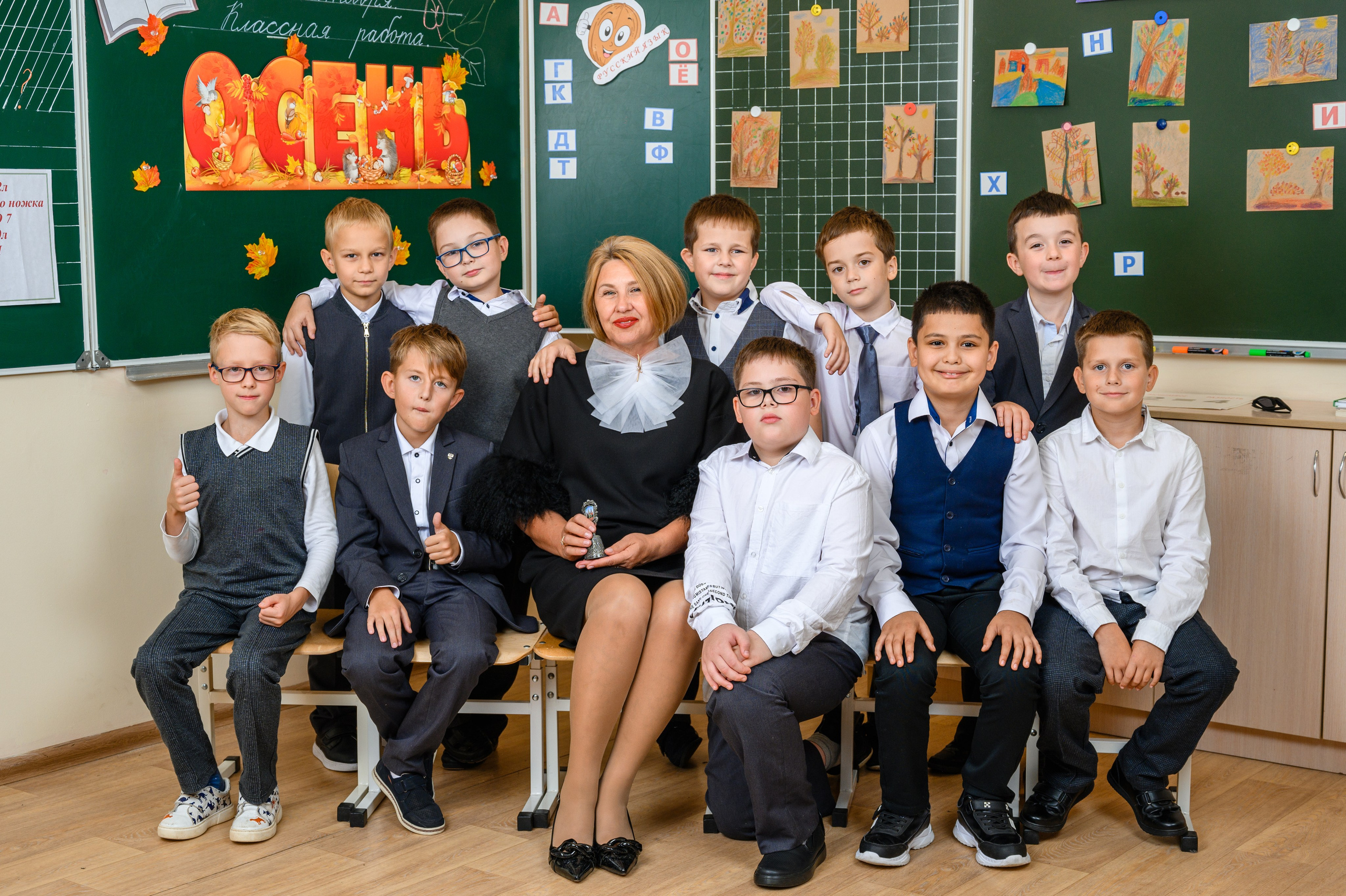 Съёмка в школе/саду без печати. Семейный, детский и newborn фотограф в г. Дмитров Марина Русакевич