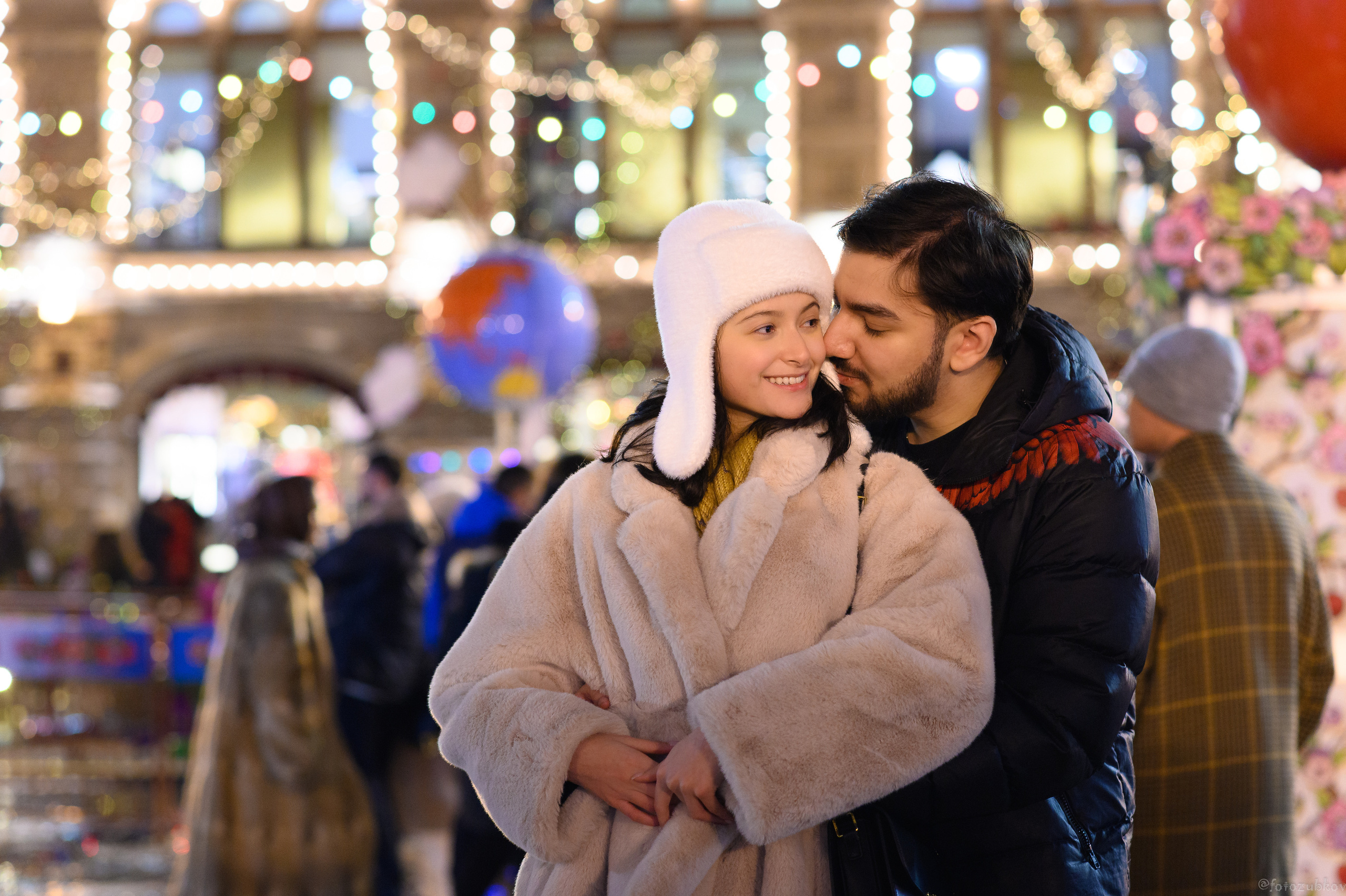 Новогодняя радость. Портретный фотограф в Москве Александр Зубков