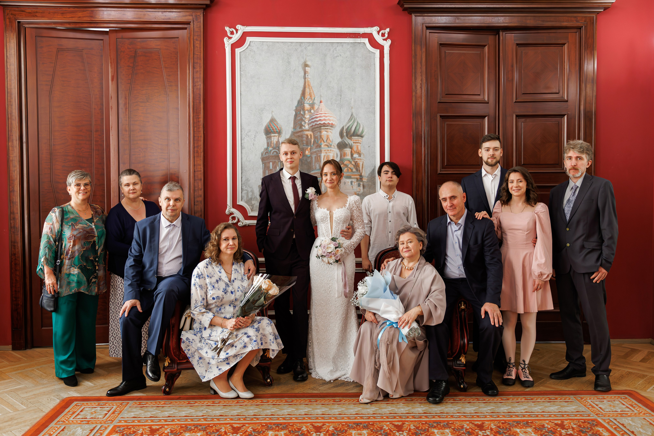 Свадебная фотосессия во Дворце бракосочетания 1 Москва