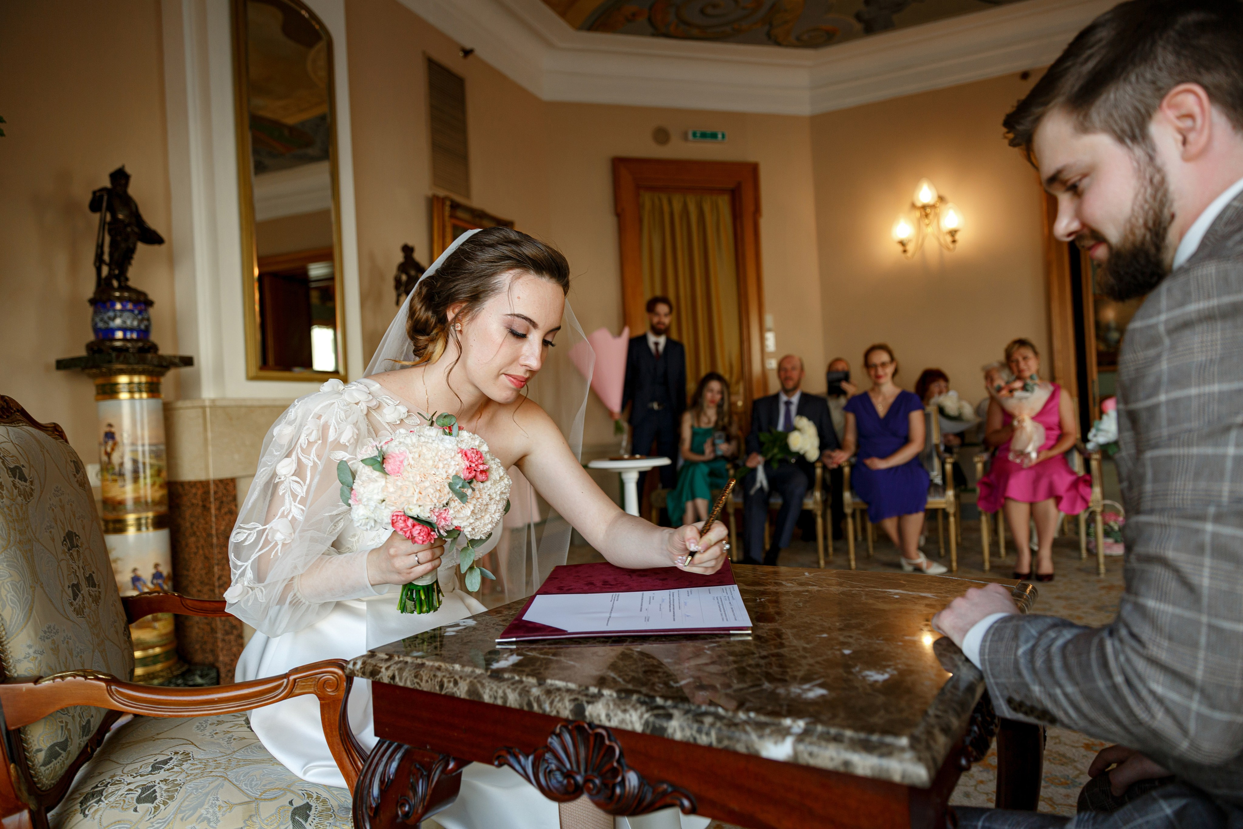 Роспись в гостинице Националь фото