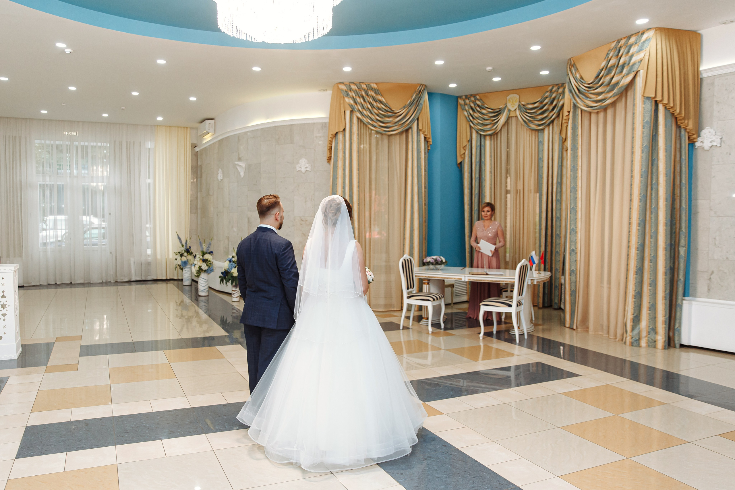 Интерьер Таганского ЗАГСа г.Москвы