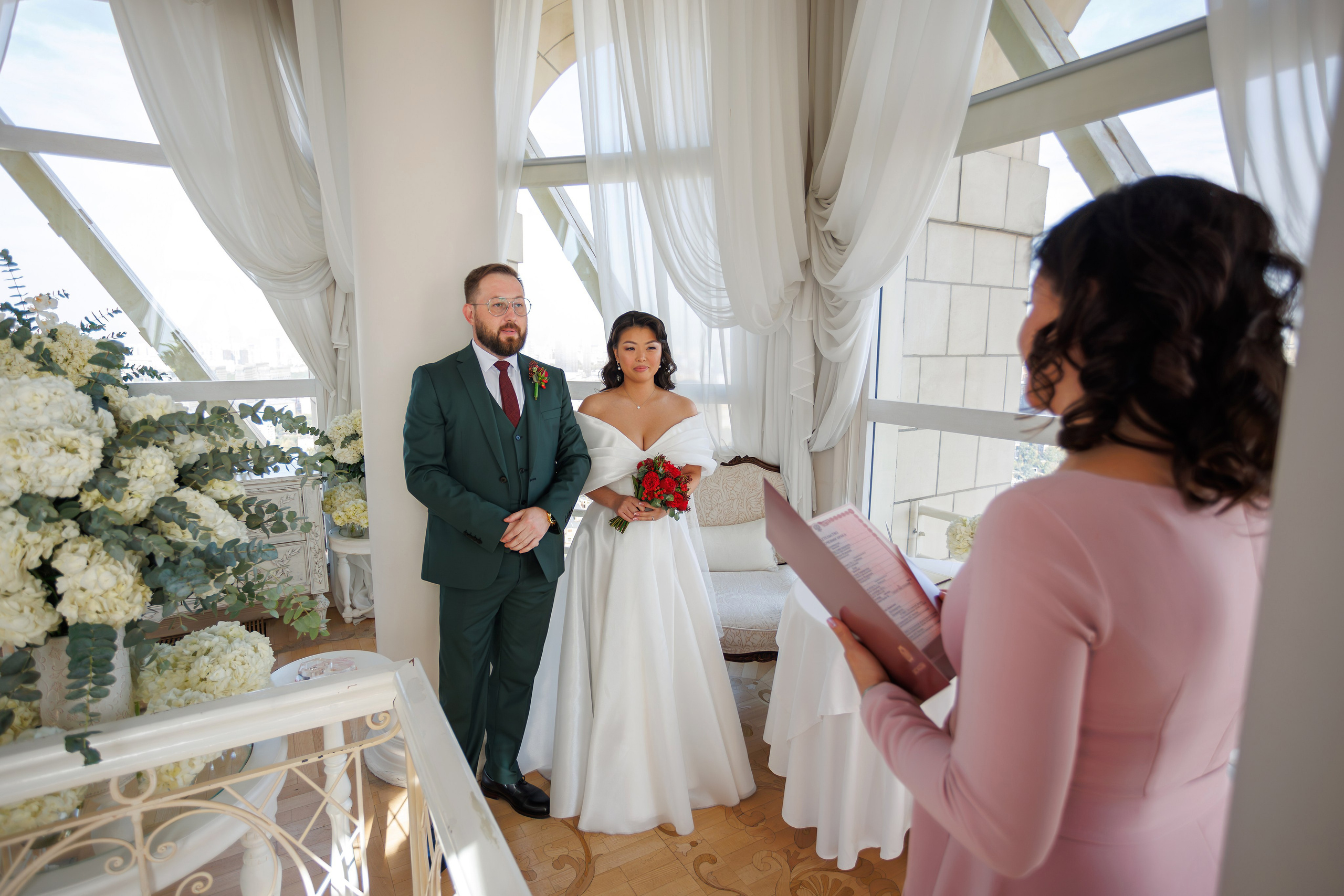 Регистрация брака в ресторане Романтик