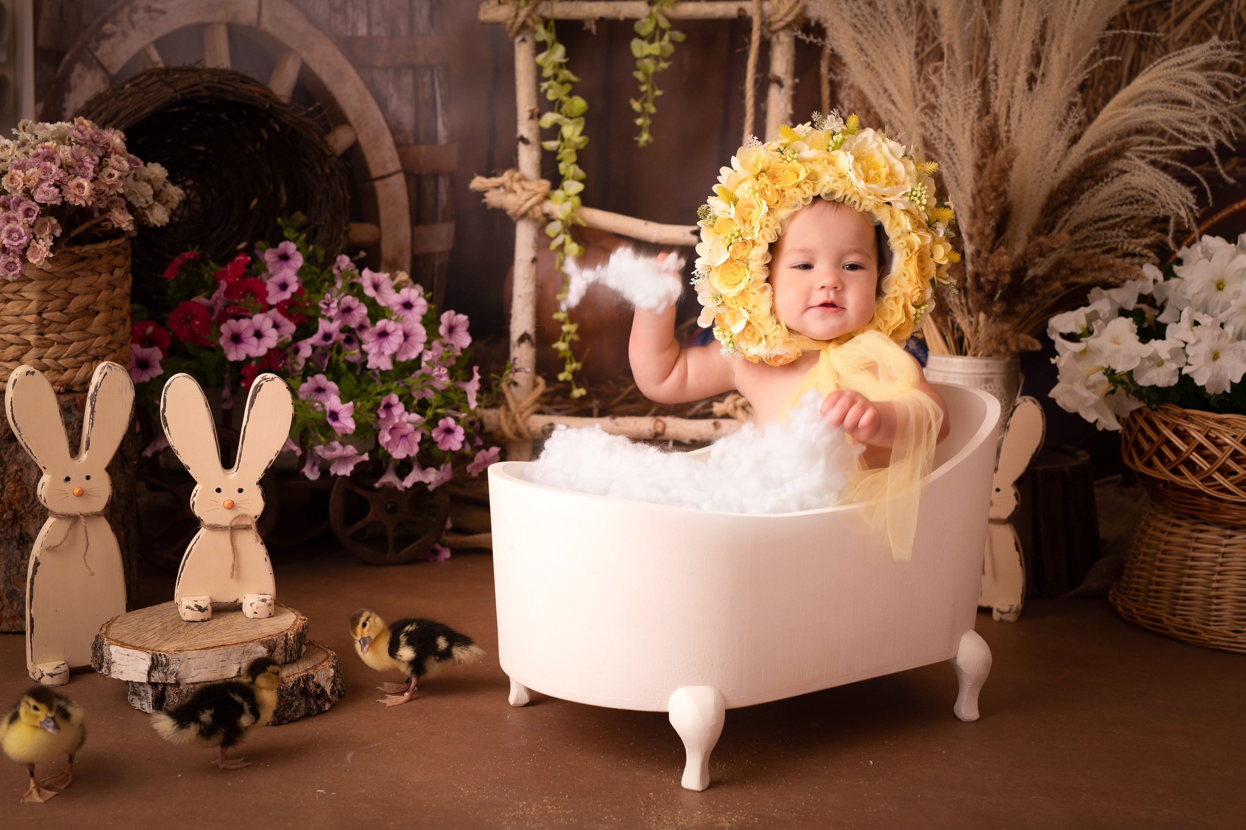 Молочные ванны. Семейный и детский фотограф в Красноярске Мила Черкасова
