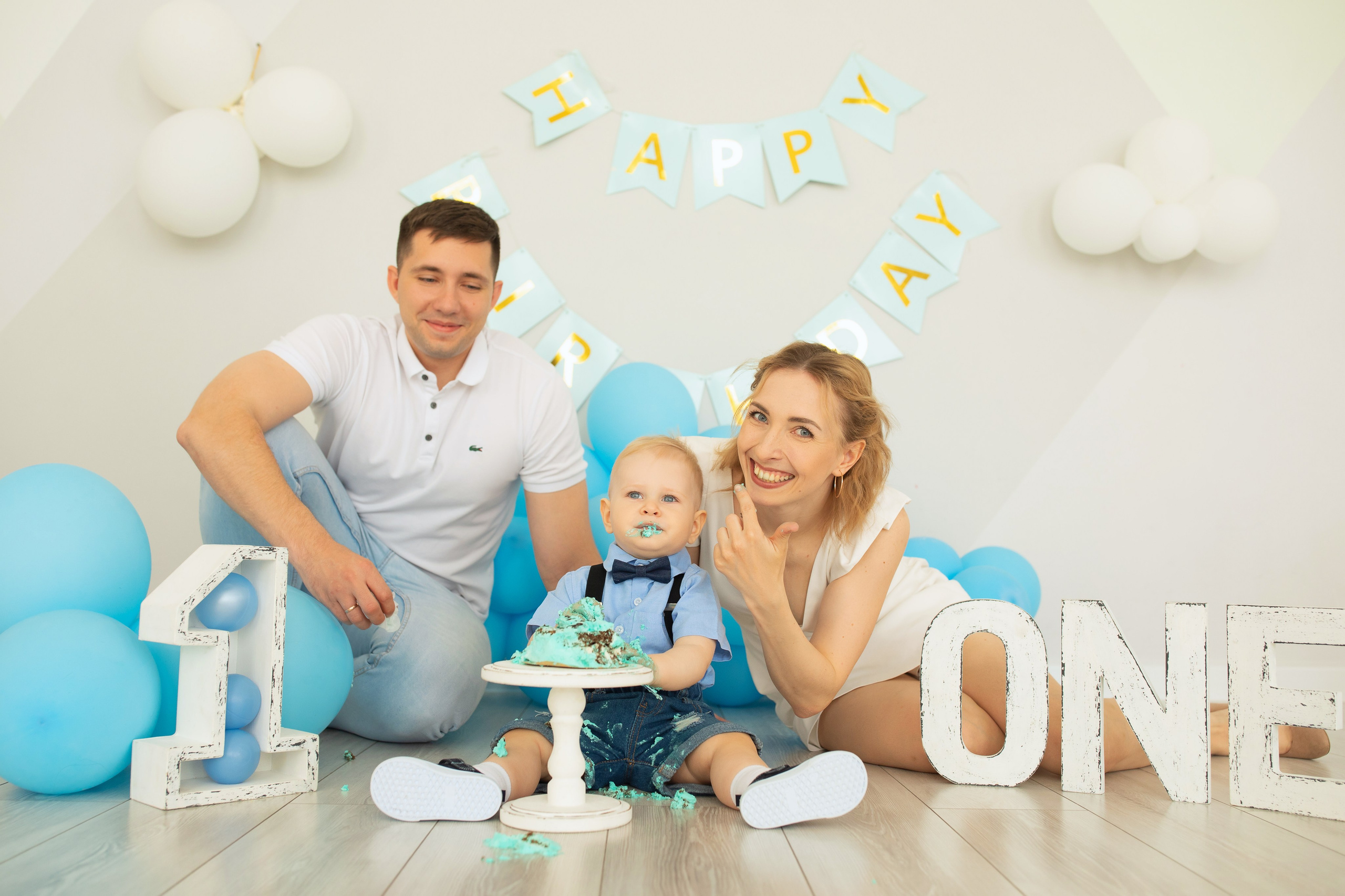 1 годик. Фотограф новорожденных и беременности в Хабаровске Варвара Титаева