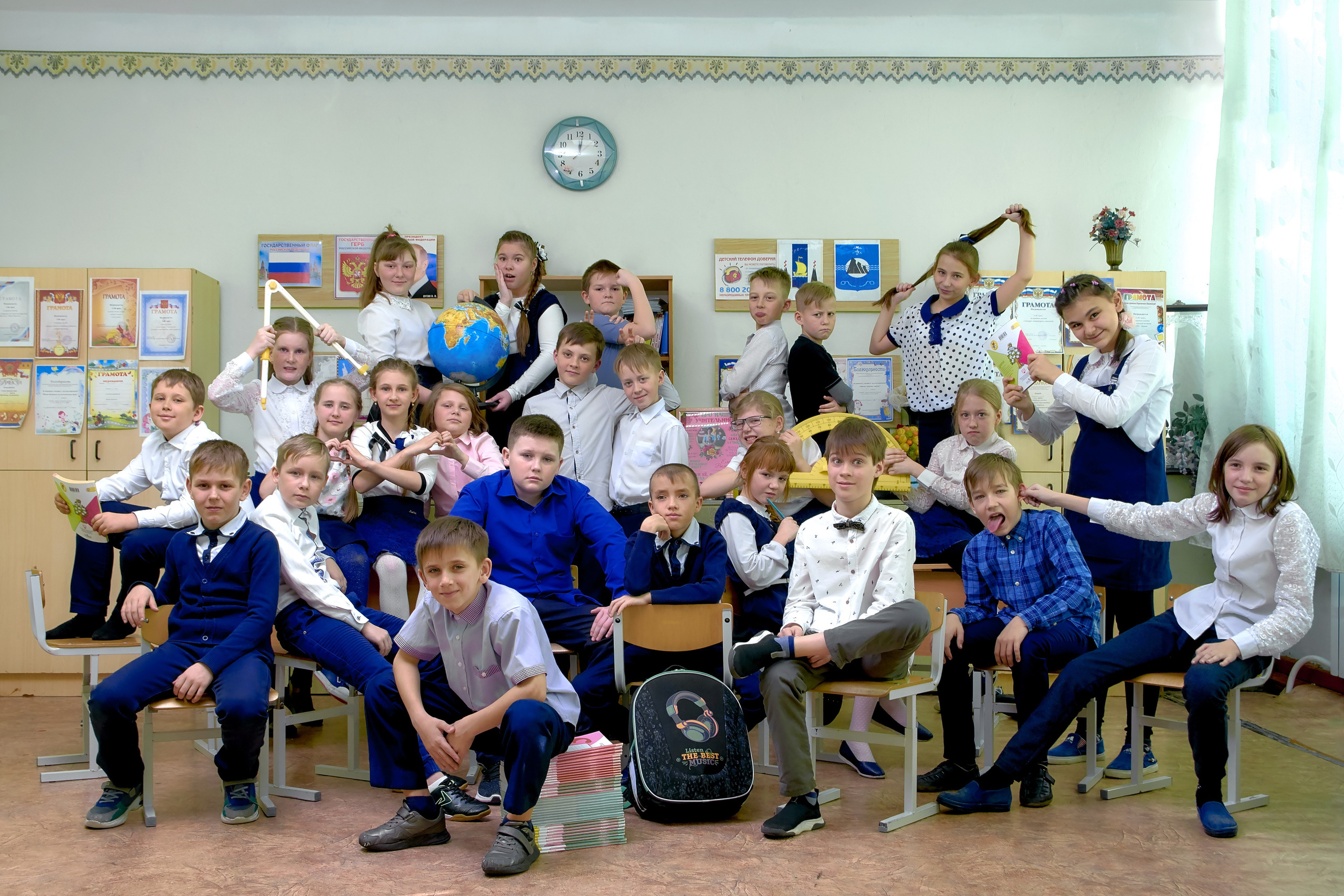 Школьные фотографии в&nbsp;Александровске-Сахалинском.