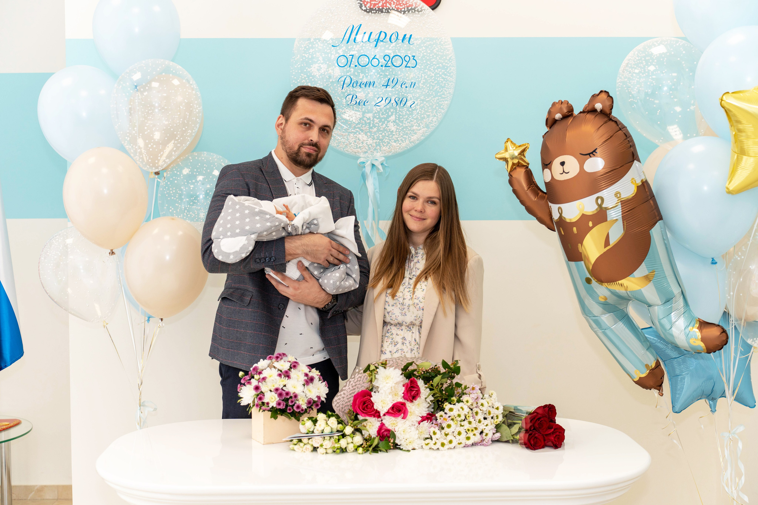 Выписка из роддома. Фотограф на Крещение и Венчание в Туле, детский и семейный фотограф