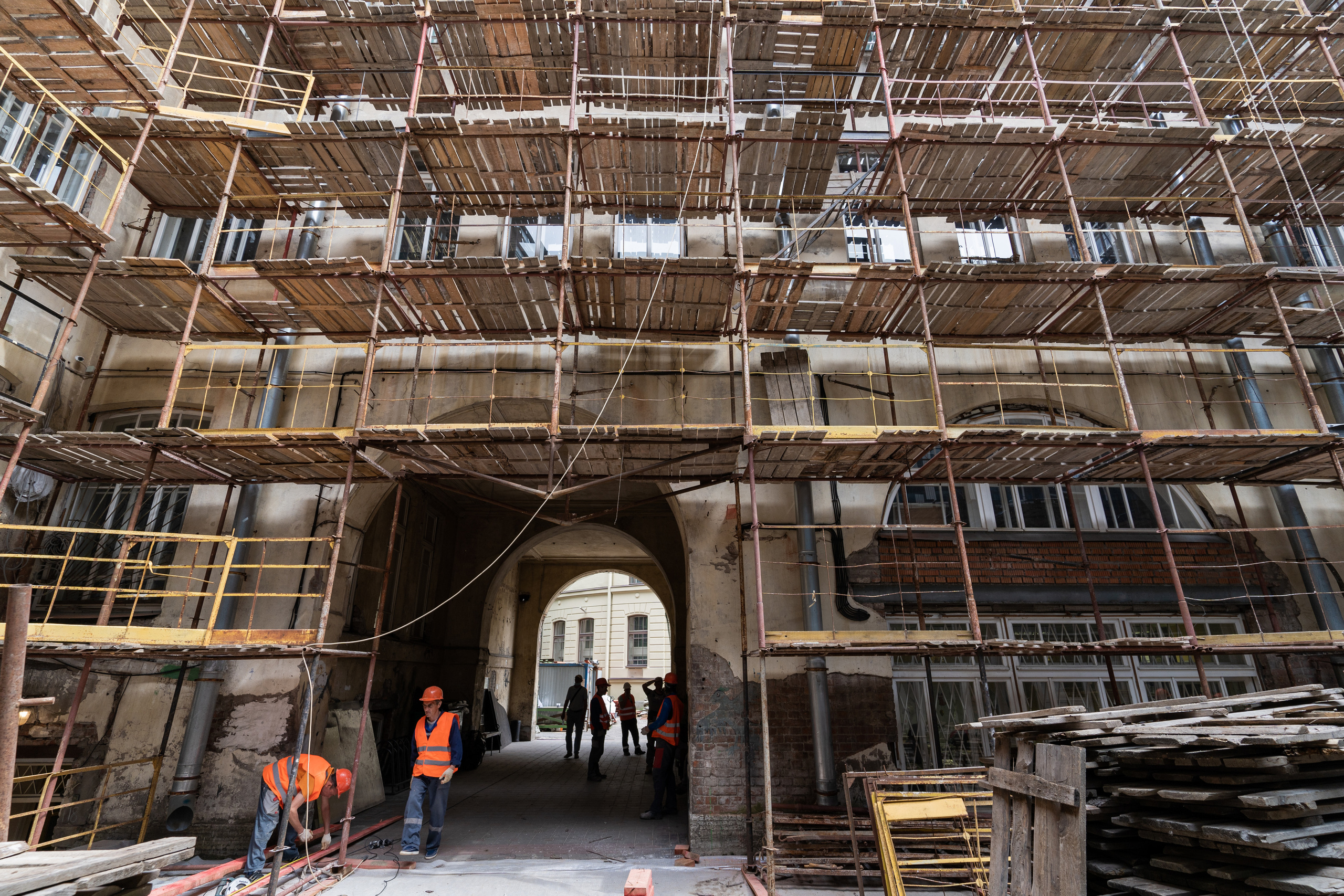 Фасады. Реставрационная компания ООО «АРХИПОДИУМ»